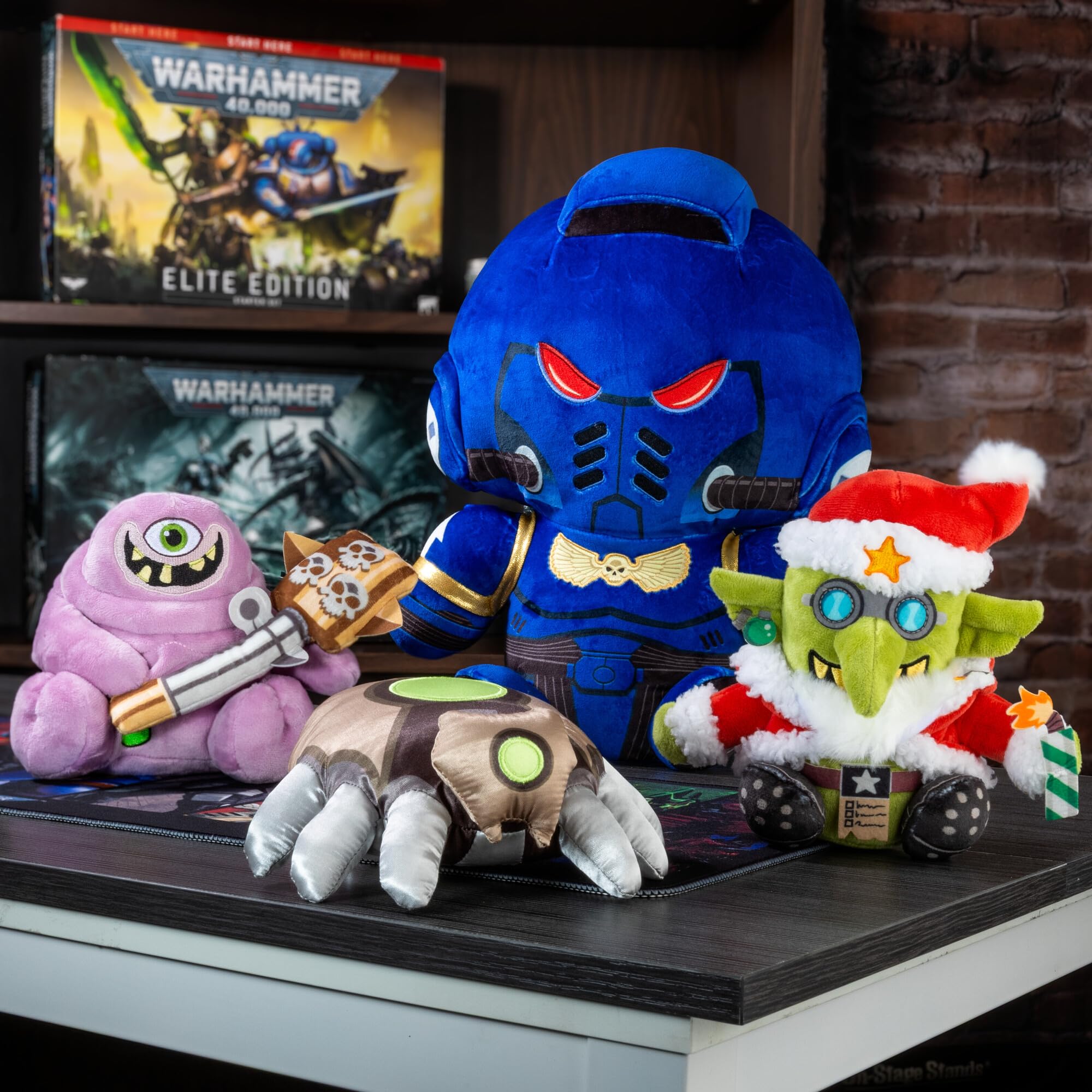 TOMY Warhammer Da Red Gobbo Plush Collectible Soft Toy 4