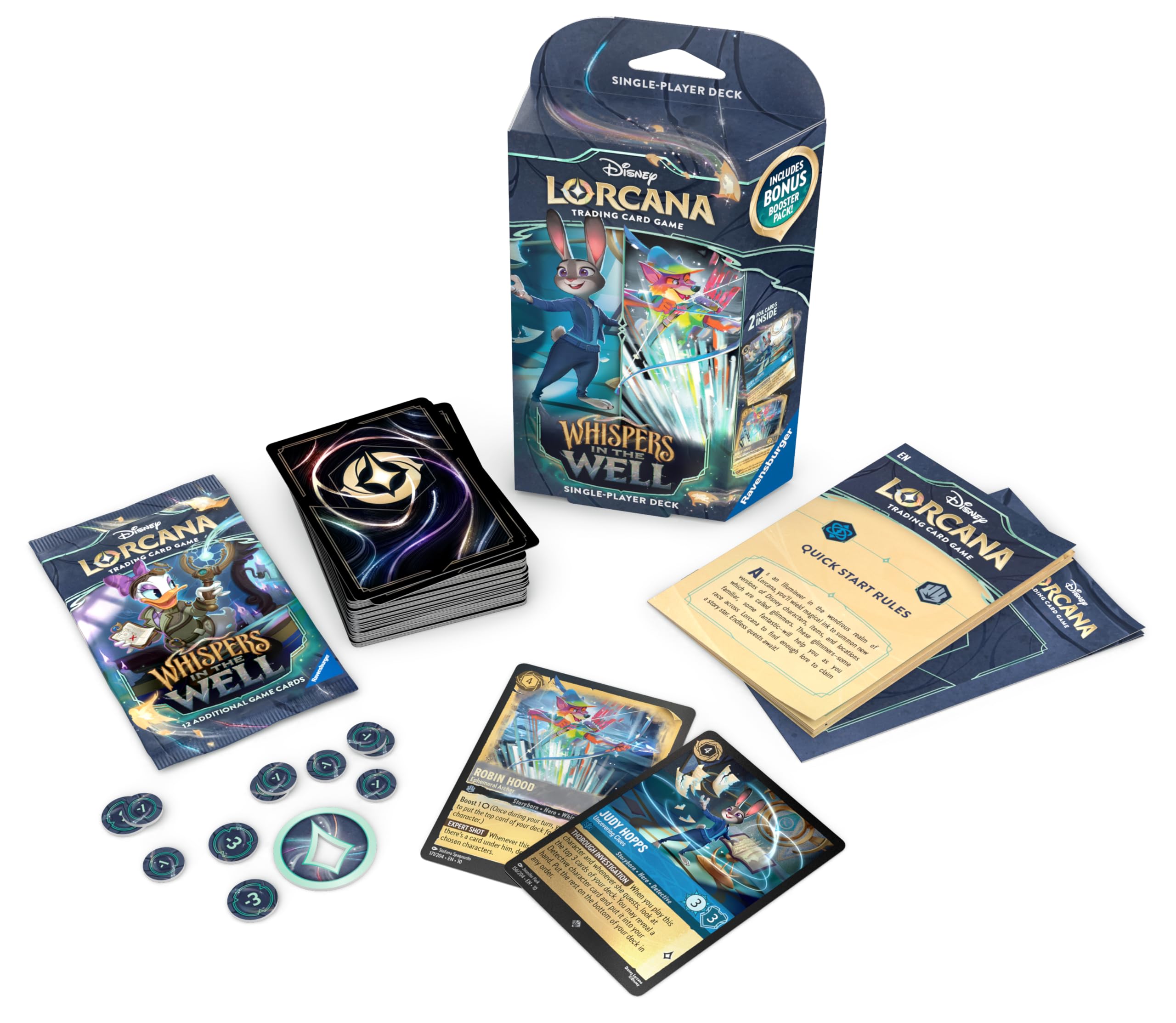Ravensburger Disney Lorcana Trading Card Game for Ages 8+