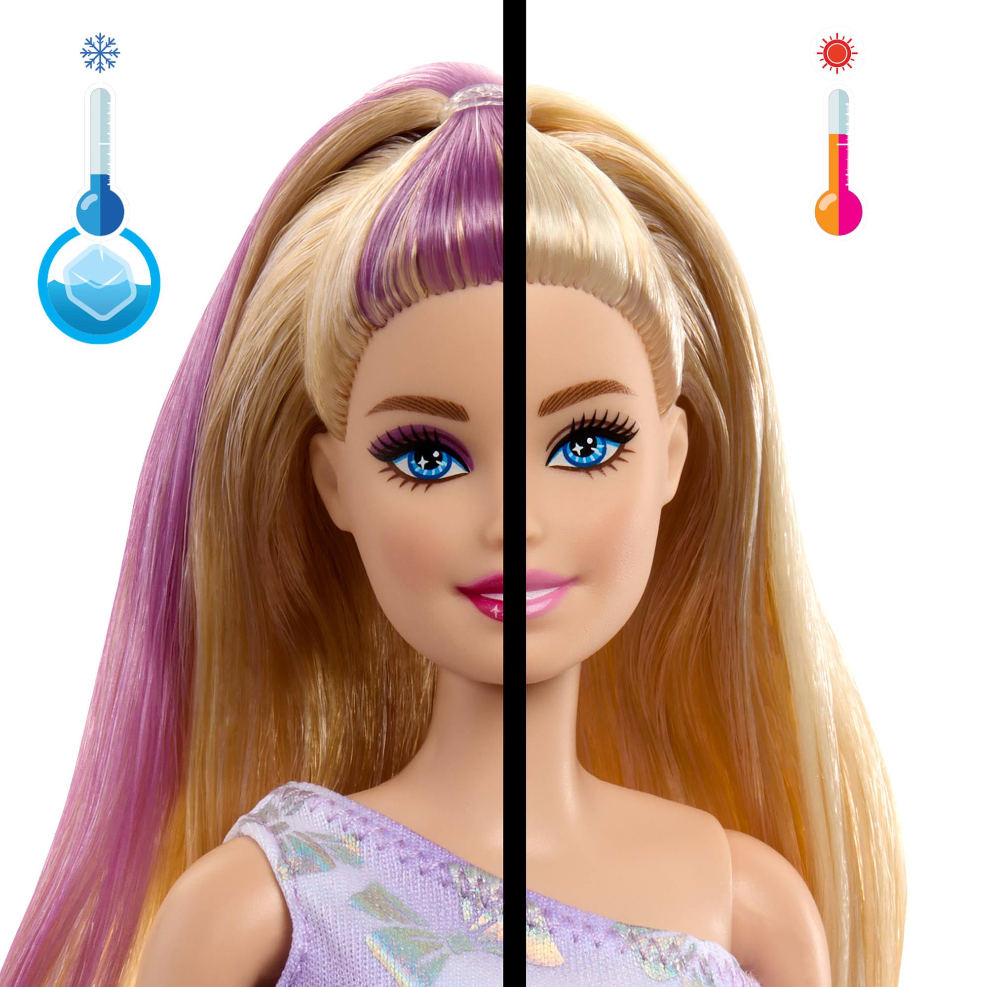Barbie Party Unboxed Puppe &amp; Zubehör – Haustier-Geburtstagsserie mit Farbwechsel-Überraschung, ab 3 Jahren 6