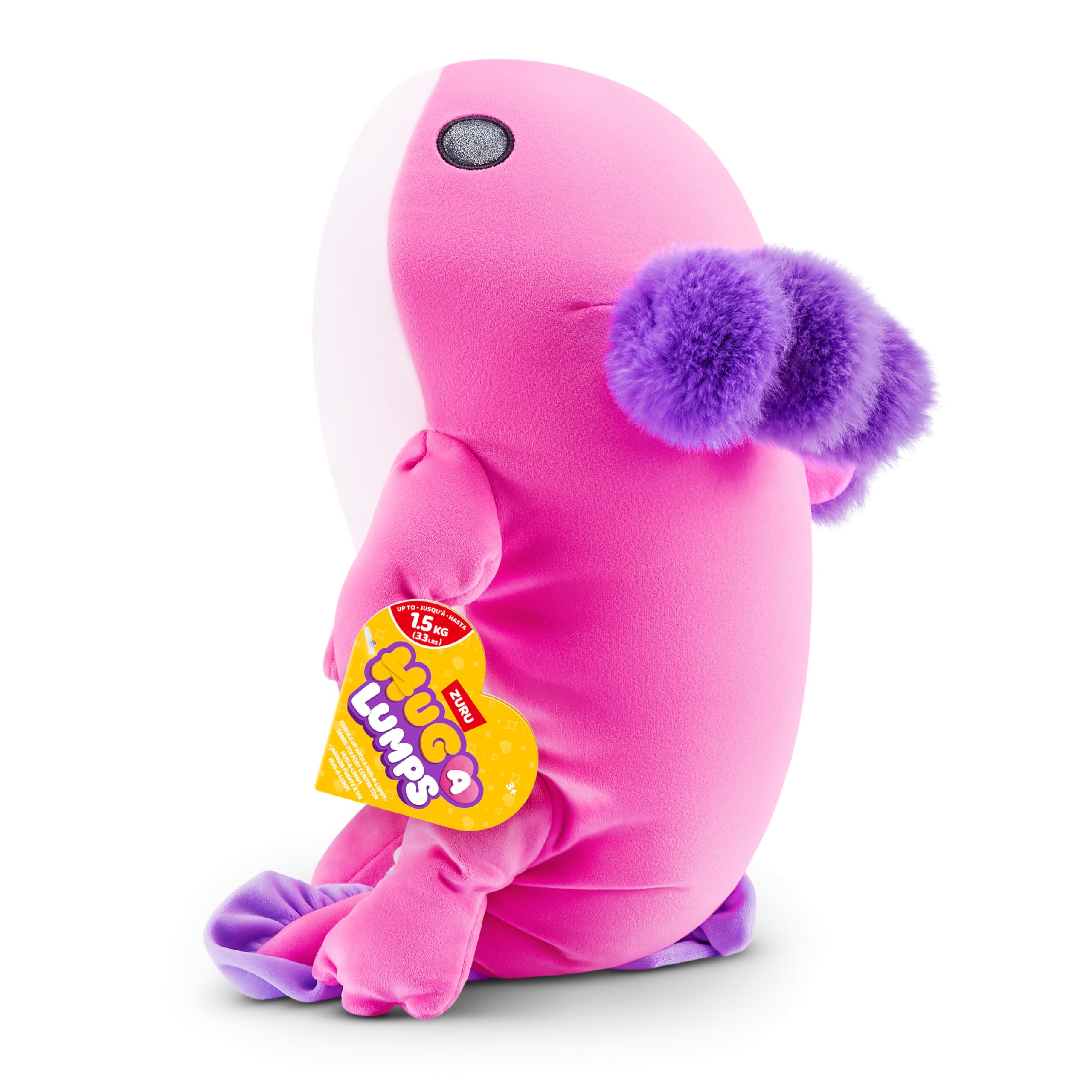Hug-A-Lumps Medium Ally by ZURU - Weighted Plush Cuddly Toy for Stress Relief 4