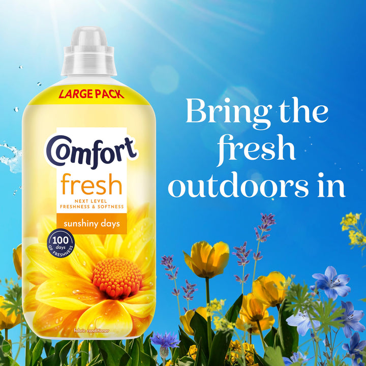 Comfort - Sunshiny Days Fabric Conditioner with Motion-Activated Freshness