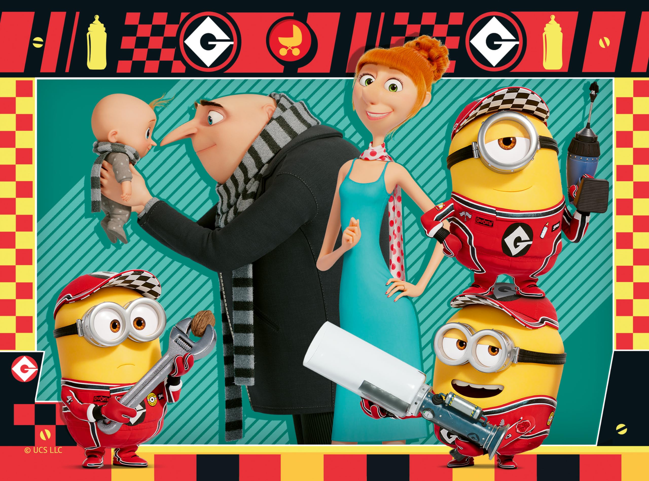Ravensburger Minions Despicable Me 4 Jigsaw Puzzle Set - 72-Piece Kids Puzzle for Ages 3+ 4