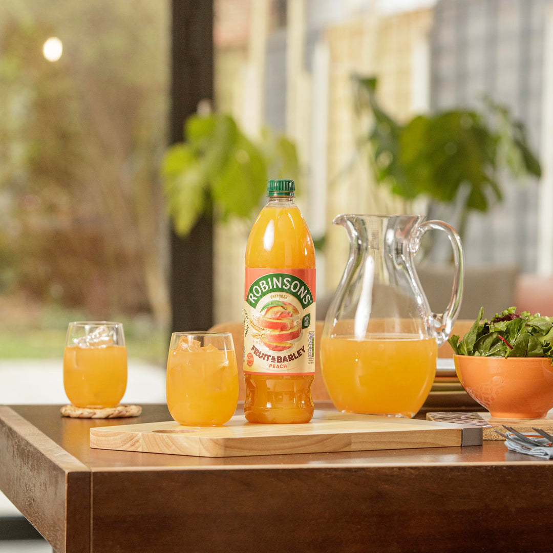 Robinsons Fruit & Barley Peach Squash, 1L Bottle