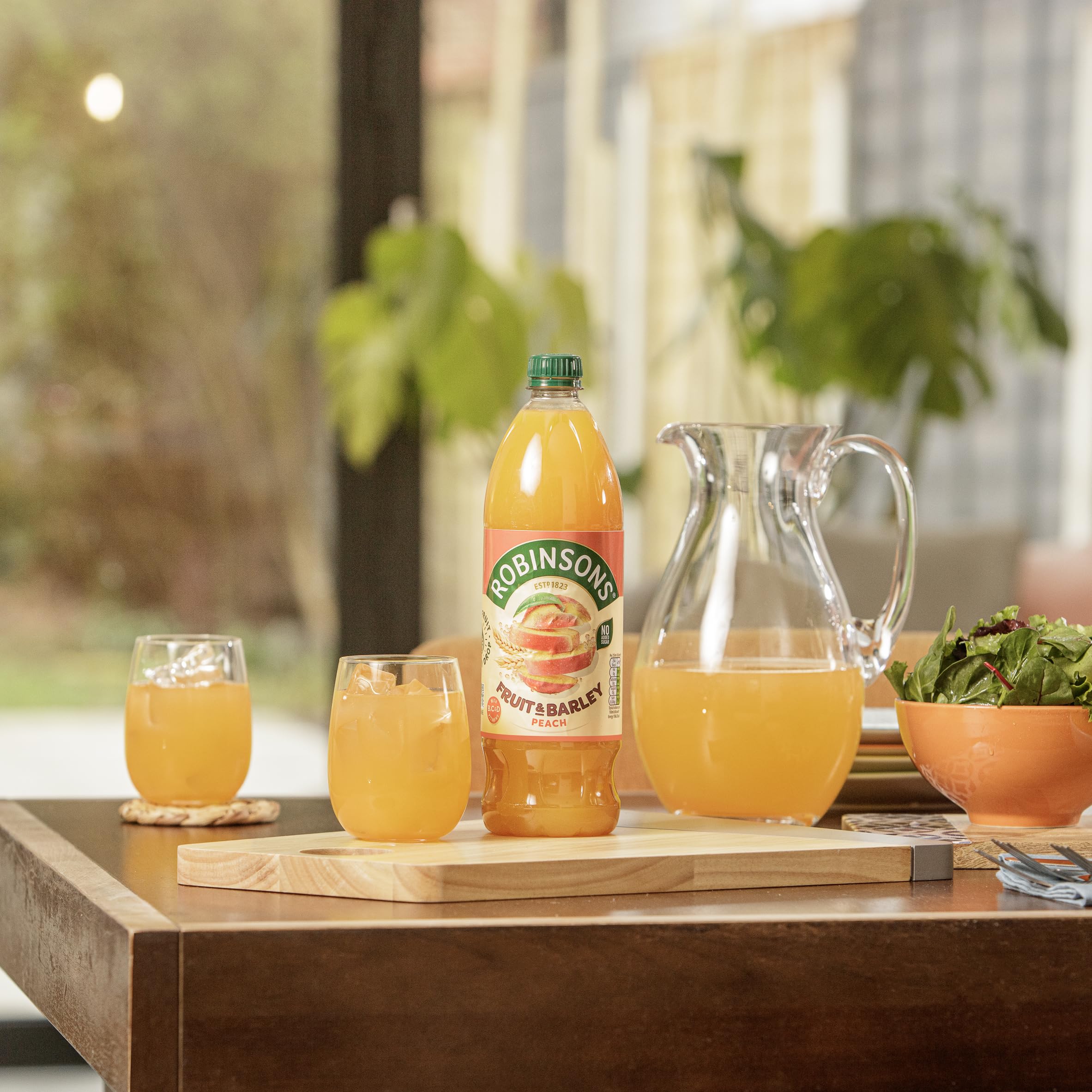 Robinsons Fruit & Barley Peach Squash, 1L Bottle 5