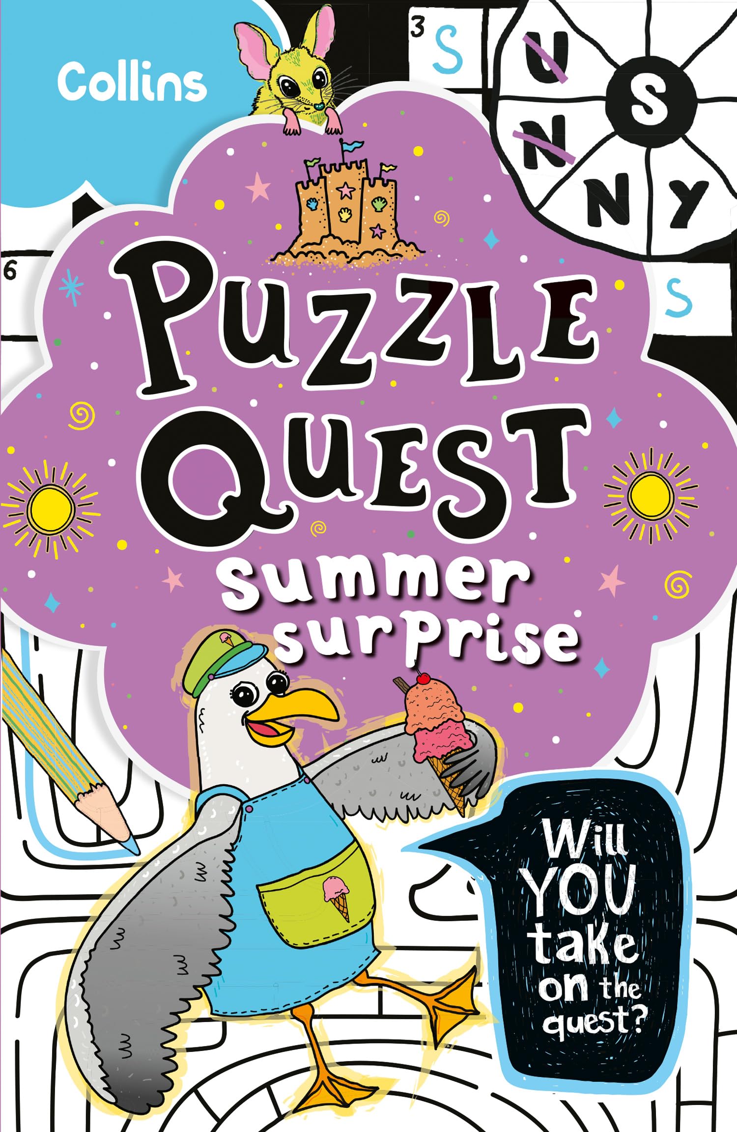 Collins Puzzle Quest: Mystery Puzzles for Kids - Summer Adventure | Ages 6-9 | Paperback 1