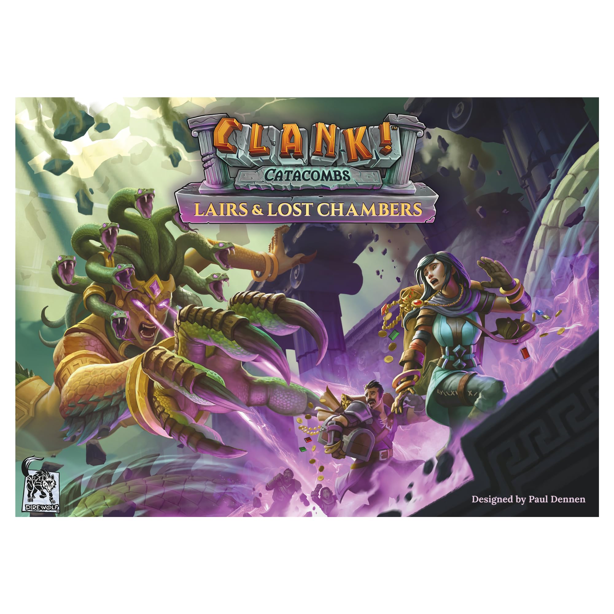 Dire Wolf Clank! Catacombs - Lairs & Lost Chambers Expansion | Age 14+ | English