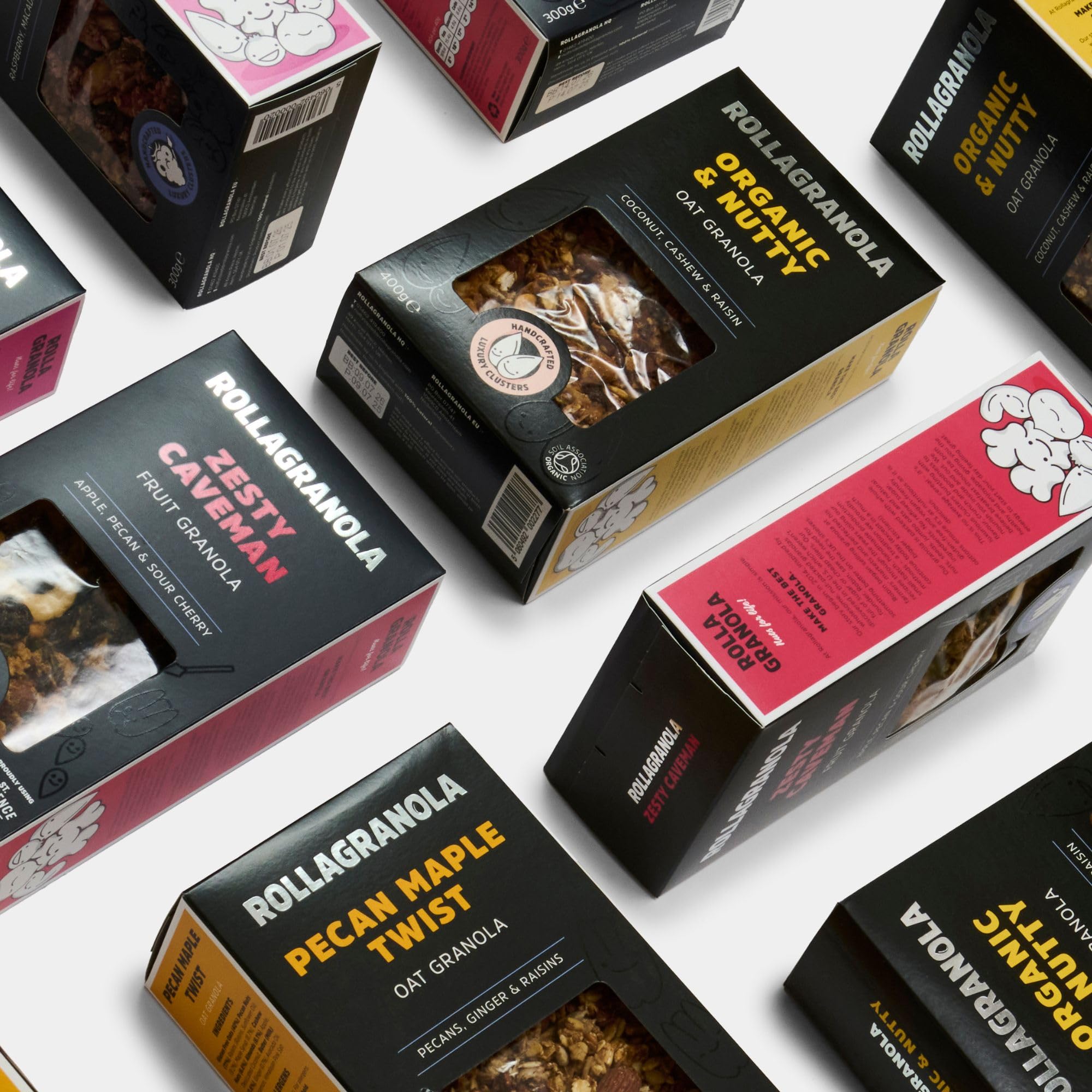 Rollagranola Pecan Maple Twist Oat Granola - 100% Natural, Refined Sugar-Free | 400g 8