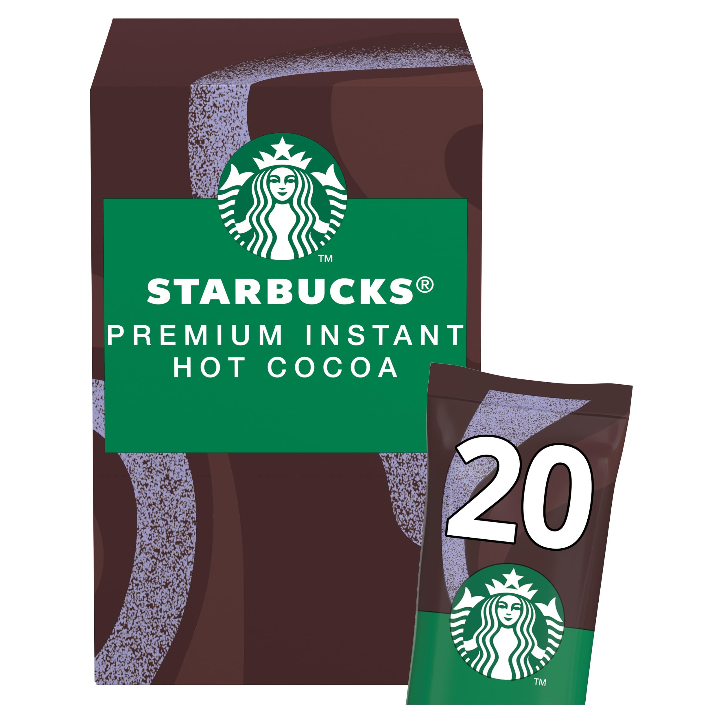 STARBUCKS Premium Instant Hot Chocolate Sachets - 20 x 35g 10