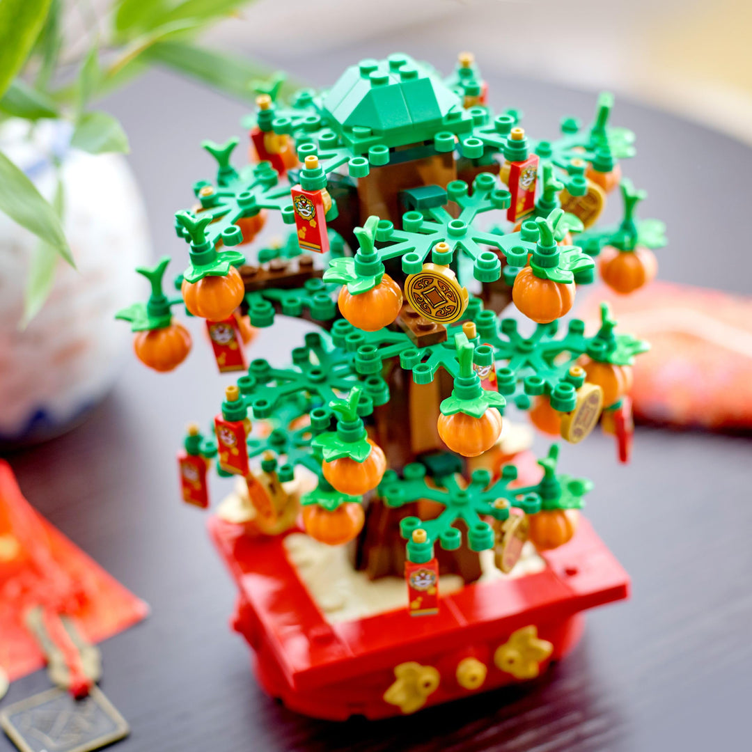 LEGO Money Tree Building Set - Lunar New Year Decor for Kids 9+