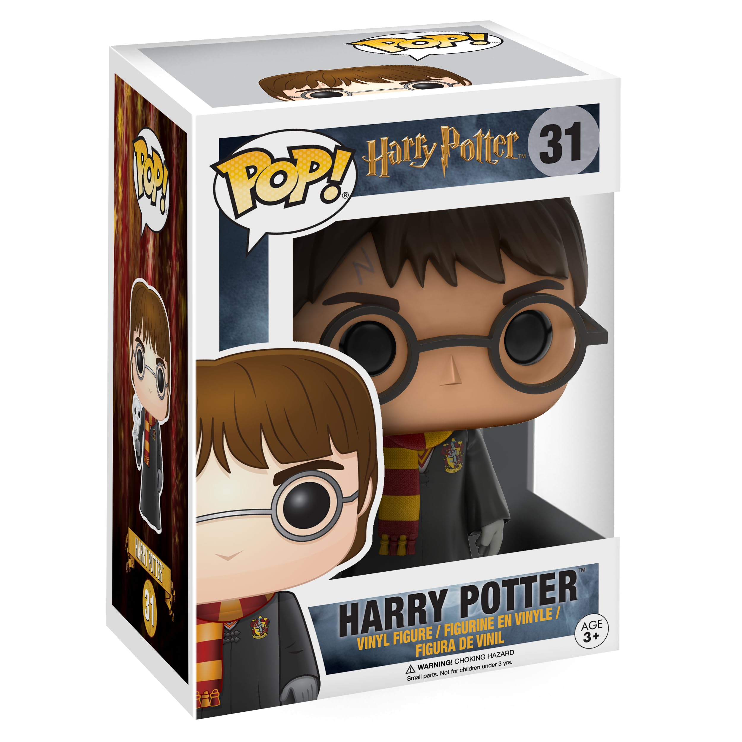 Funko POP! Movie: Harry Potter - Harry Potter With Hedwig Collectable Vinyl Figure (11915-PX-1K1) 1