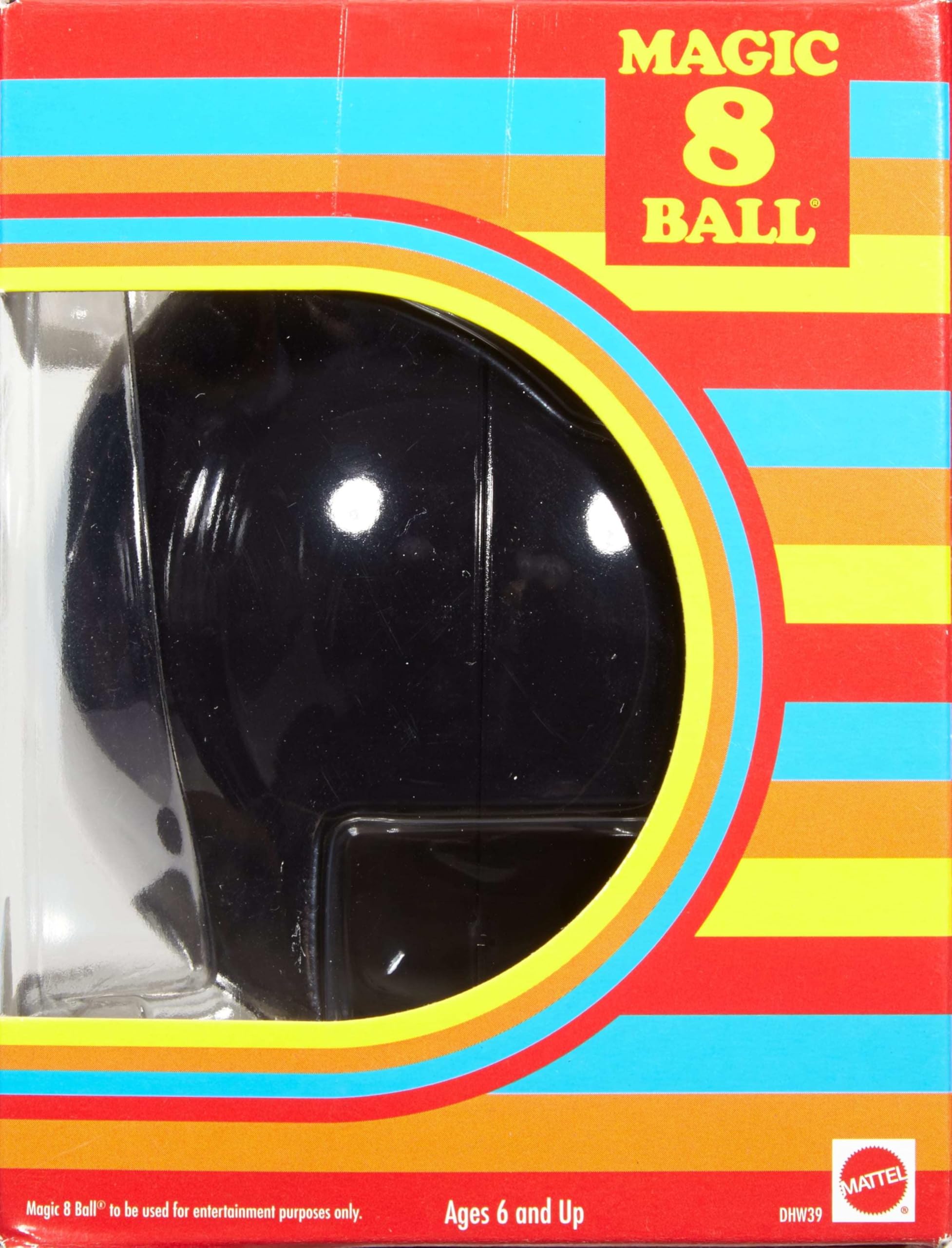 Mattel Magic 8 Ball Novelty Fortune-Telling Toy - Ages 6-144 | Multicolor Plastic 5