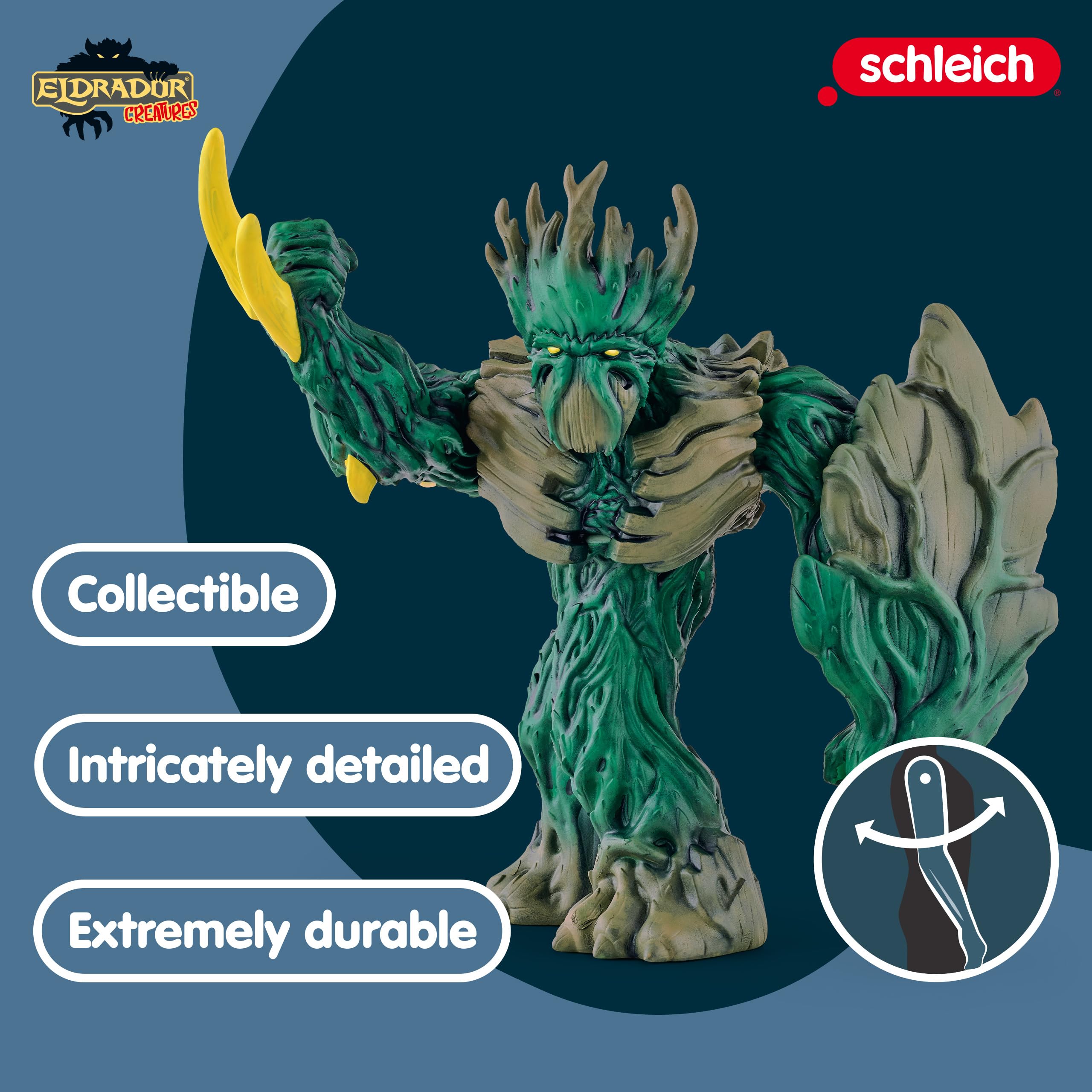 Schleich Eldrador Creatures Jungle Emperor 70151 - Fantasy Action Figure with Moveable Parts for Imaginative Play, Ages 3-12 10