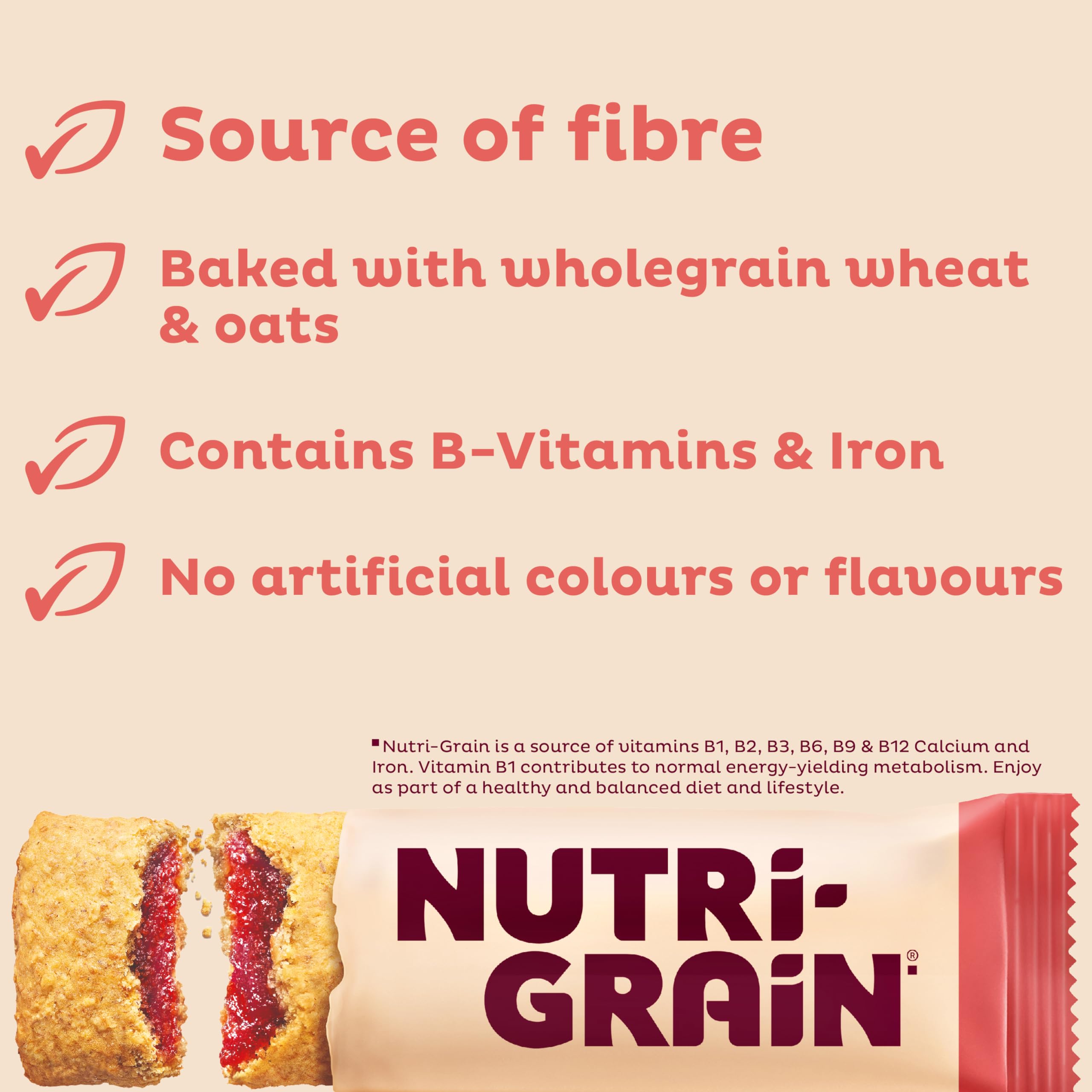 Kellogg's Strawberry Nutri-Grain Bars 6x37g 8
