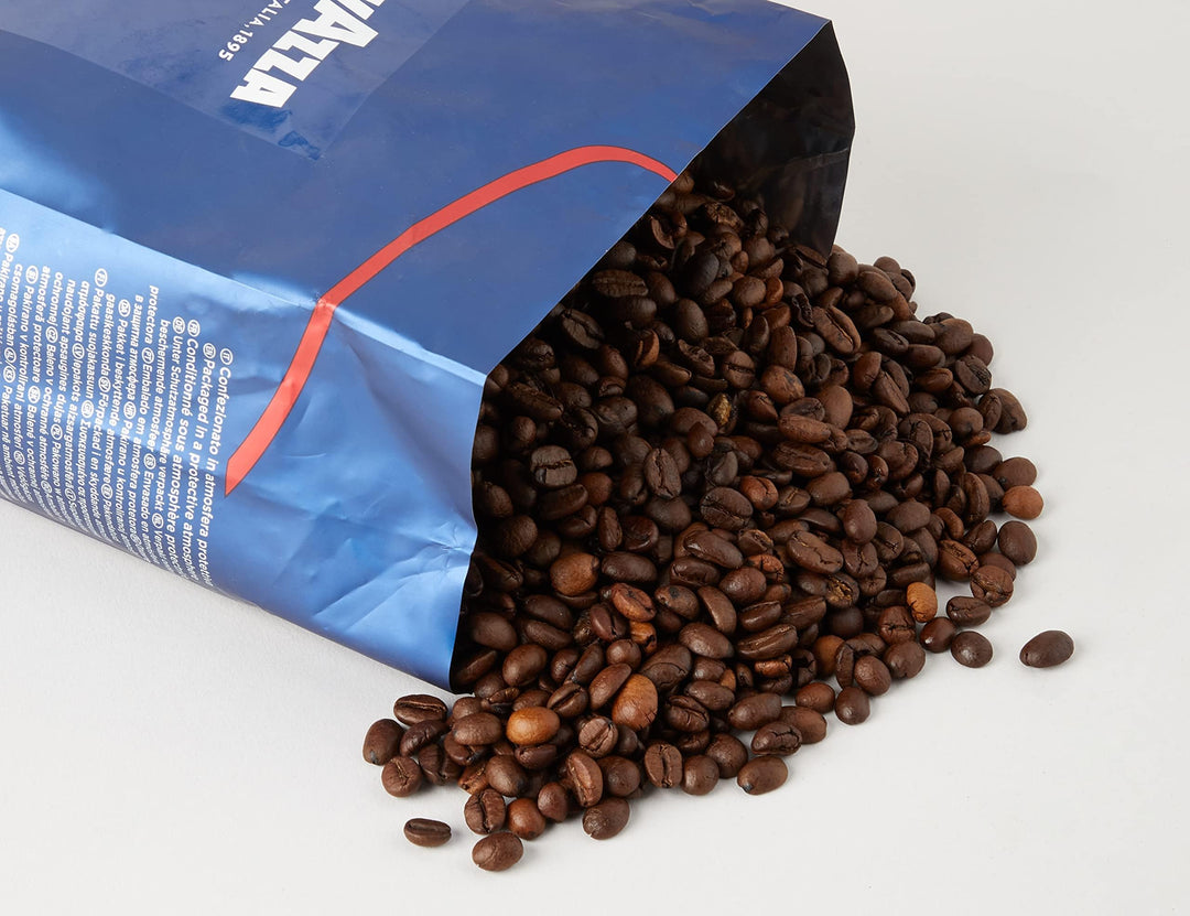 Lavazza Crema e Aroma Coffee Beans - Medium Roast Arabica and Robusta Blend (1kg)