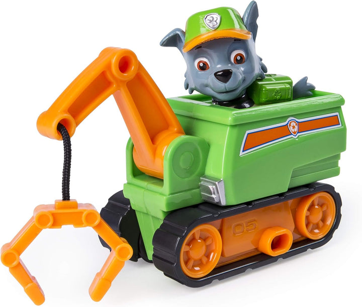 Paw Patrol Ultimate Rocky Rescue Mini Vehicle - Kid-Powered Action for Ages 3+