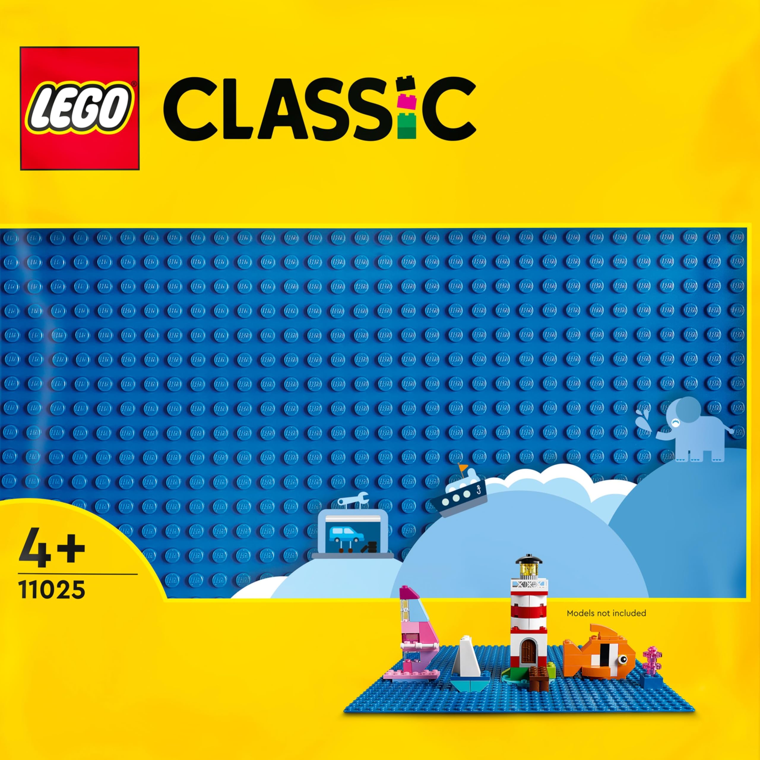 LEGO Classic Blue Building Plate - 32x32 Stud Base | Ages 4+ 1