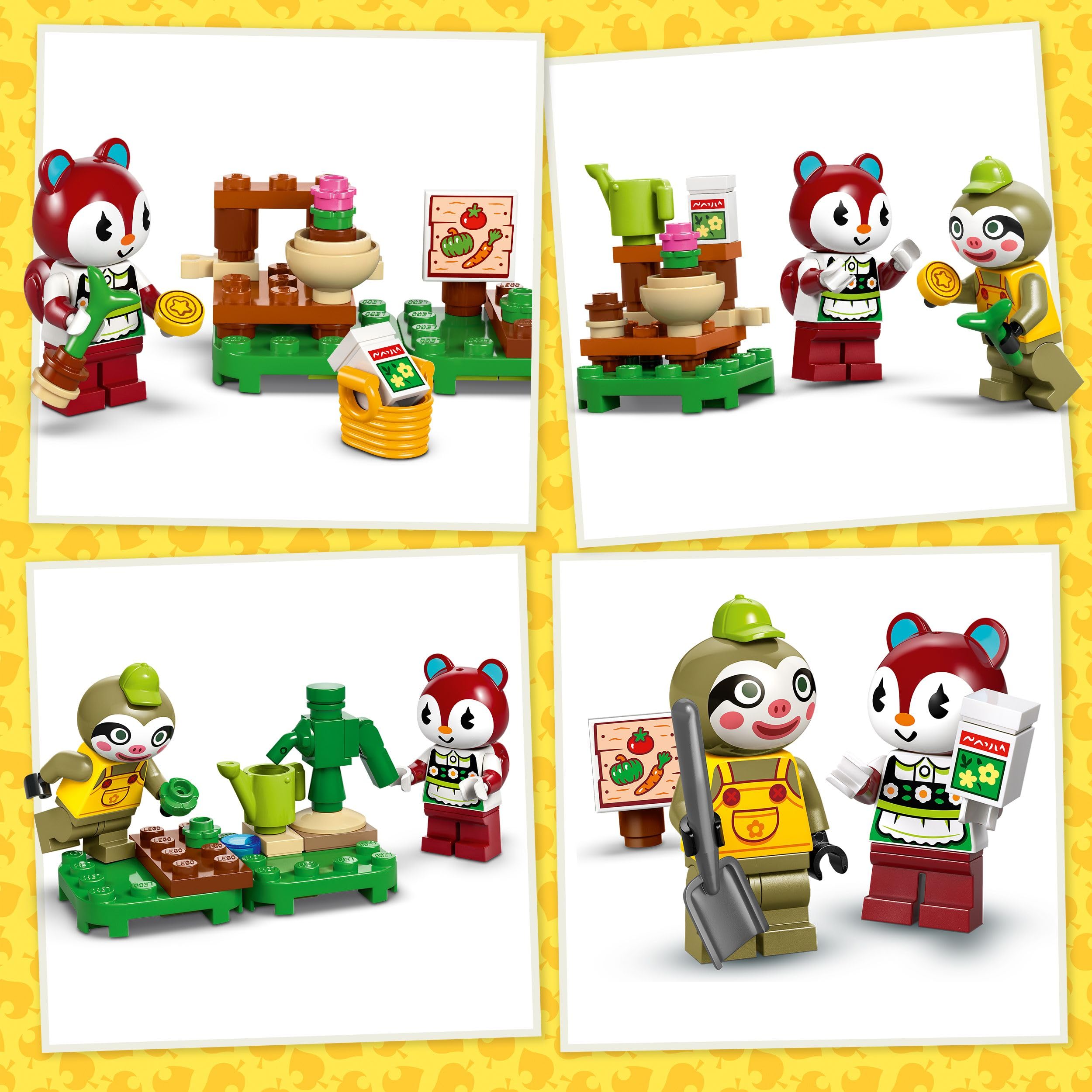 LEGO Animal Crossing Leif’s Caravan & Garden Shop - Building Set for 7+ 3