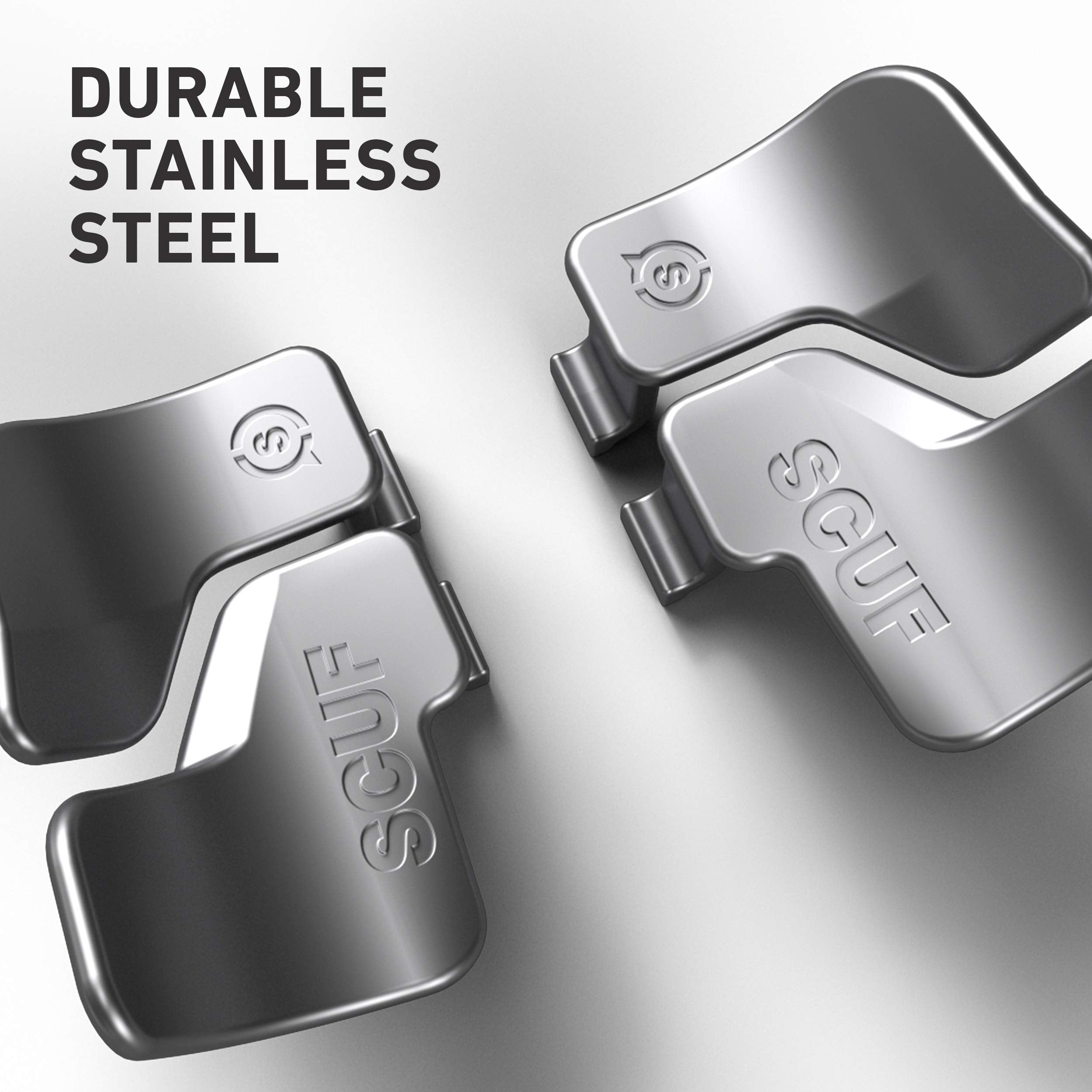 SCUF Elite Series 2 Paddles for Xbox Elite Series 1 & 2 | Stainless Steel | Black 4
