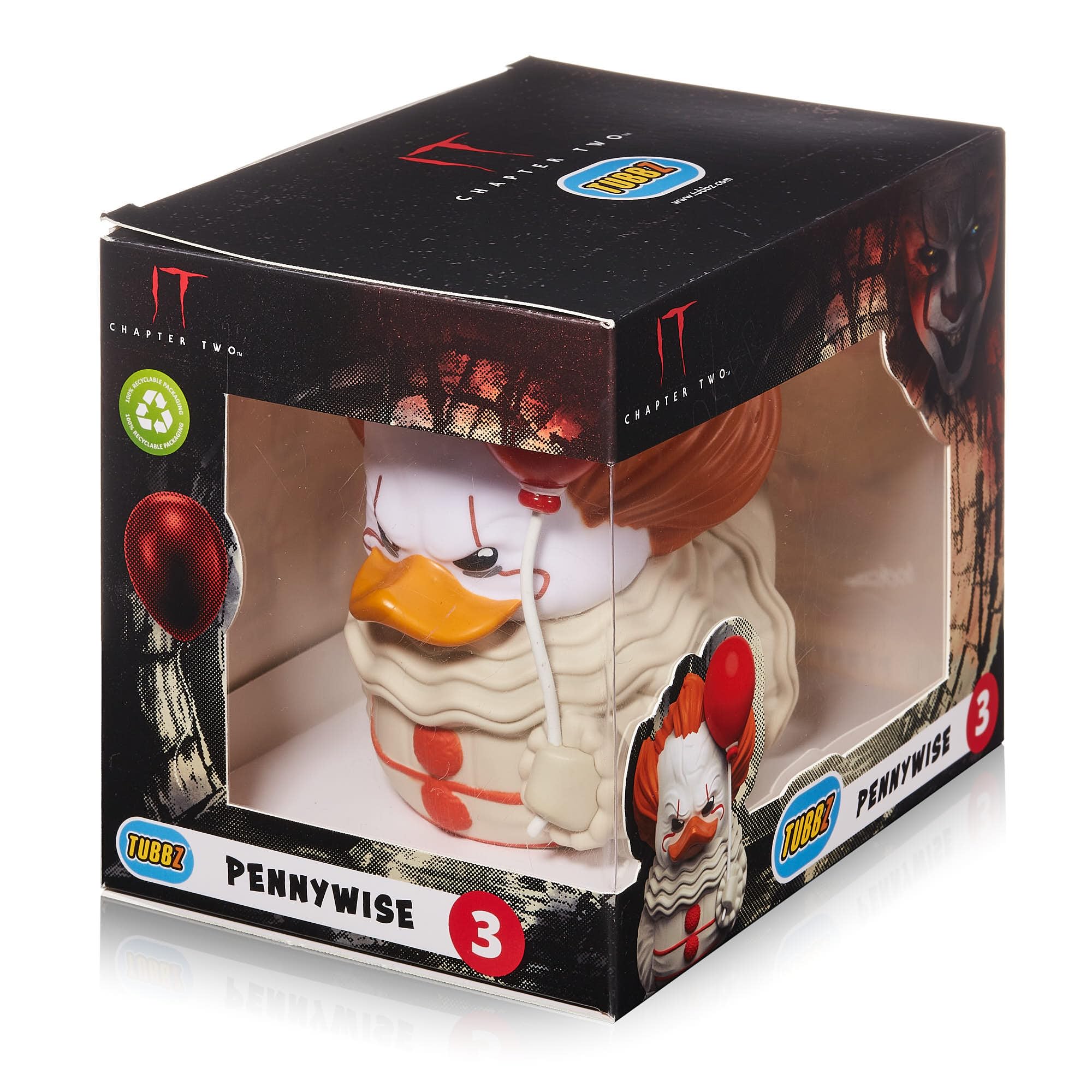 TUBBZ Boxed Edition Horror - Pennywise Cosplaying Rubber Duck Vinyl Figure 5