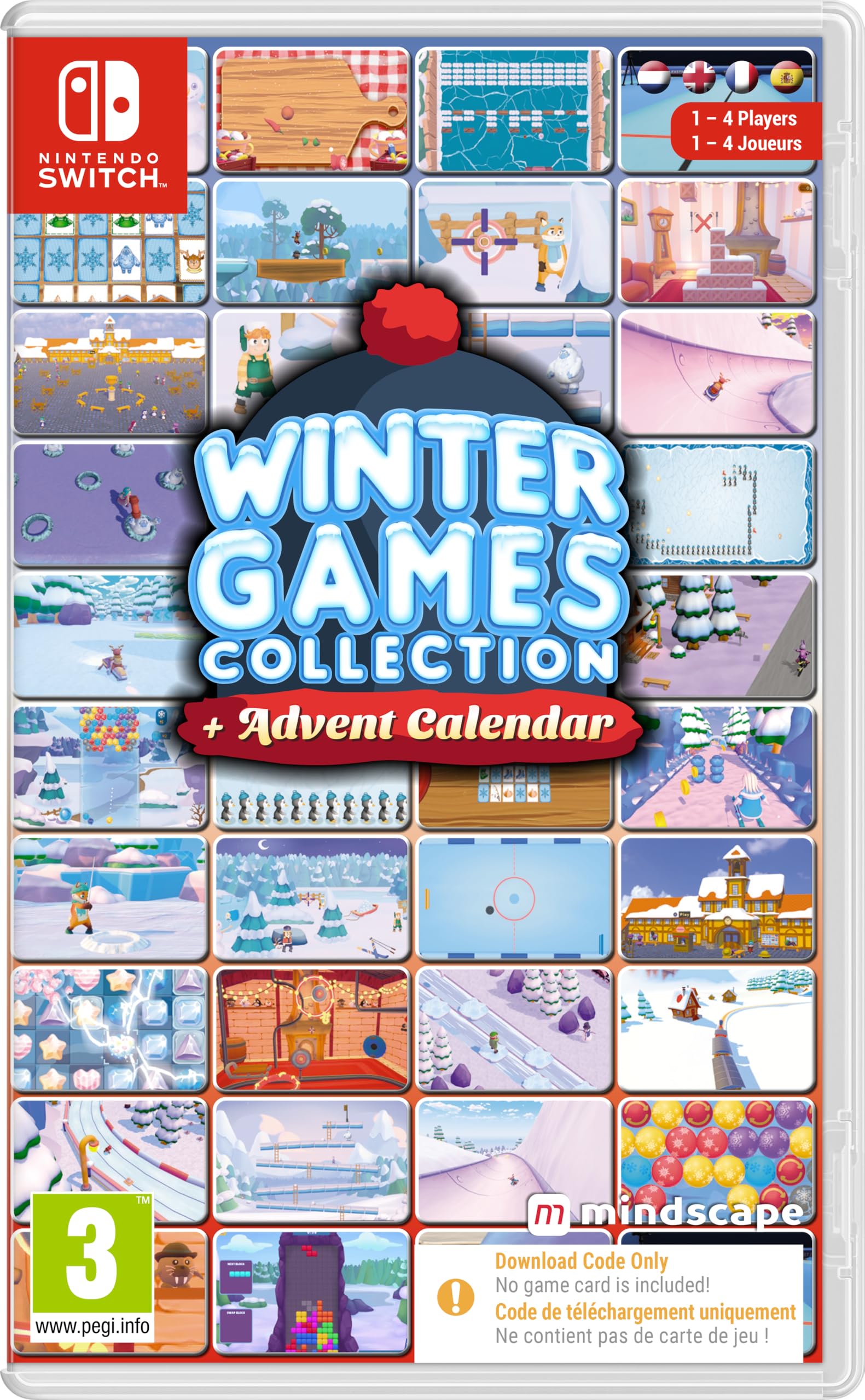 Winter Games Collection + Advent Calendar - Nintendo Switch Digital Code 1