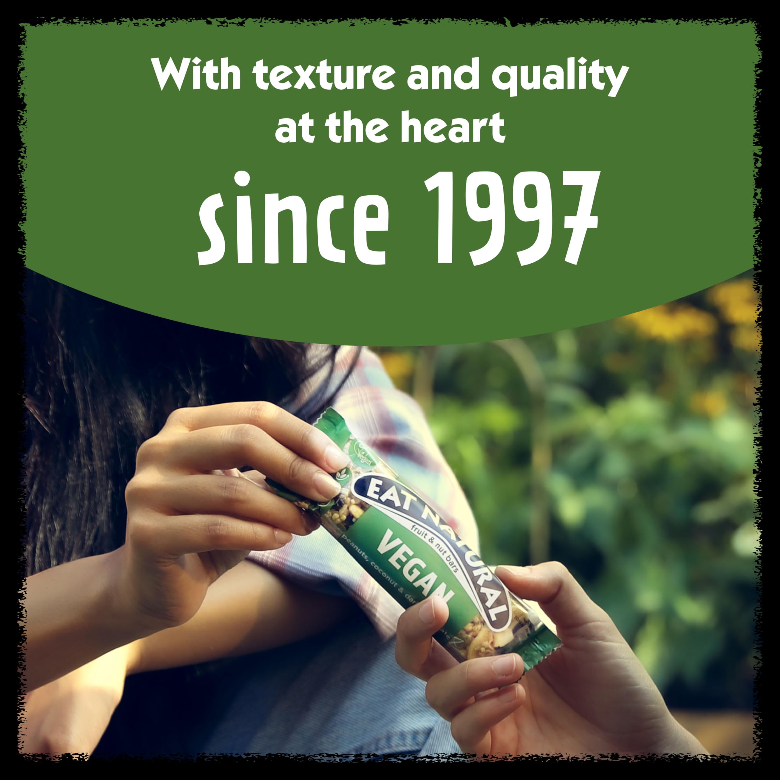 Eat Natural - Vegan Peanuts, Coconut & Dark Chocolate Fruit & Nut Bars (12 x 40g) 4