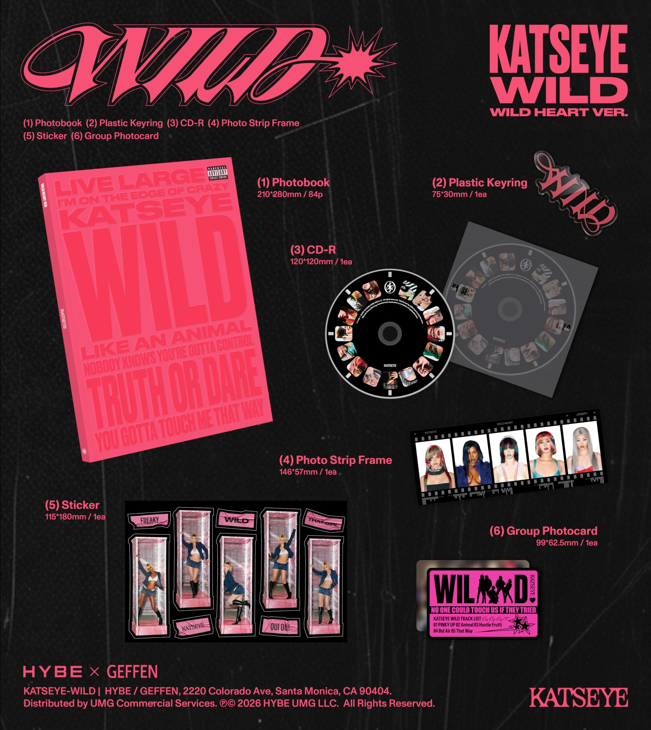 KATSEYE - WILD [CD]