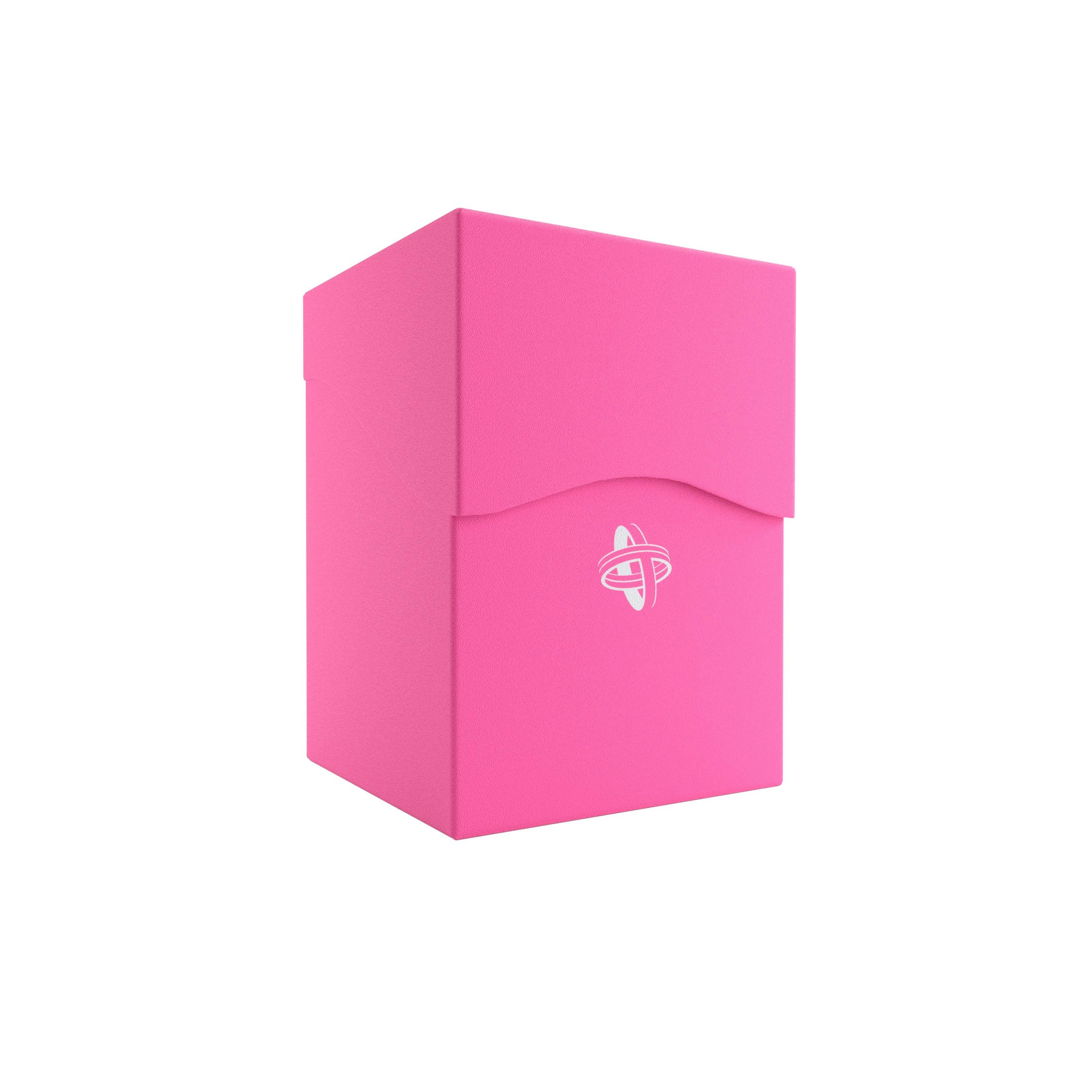 Gamegenic Pink 100-Card Deck Holder - Durable Self-Locking Lid | Cobra Neck Access | Compatible Storage 7