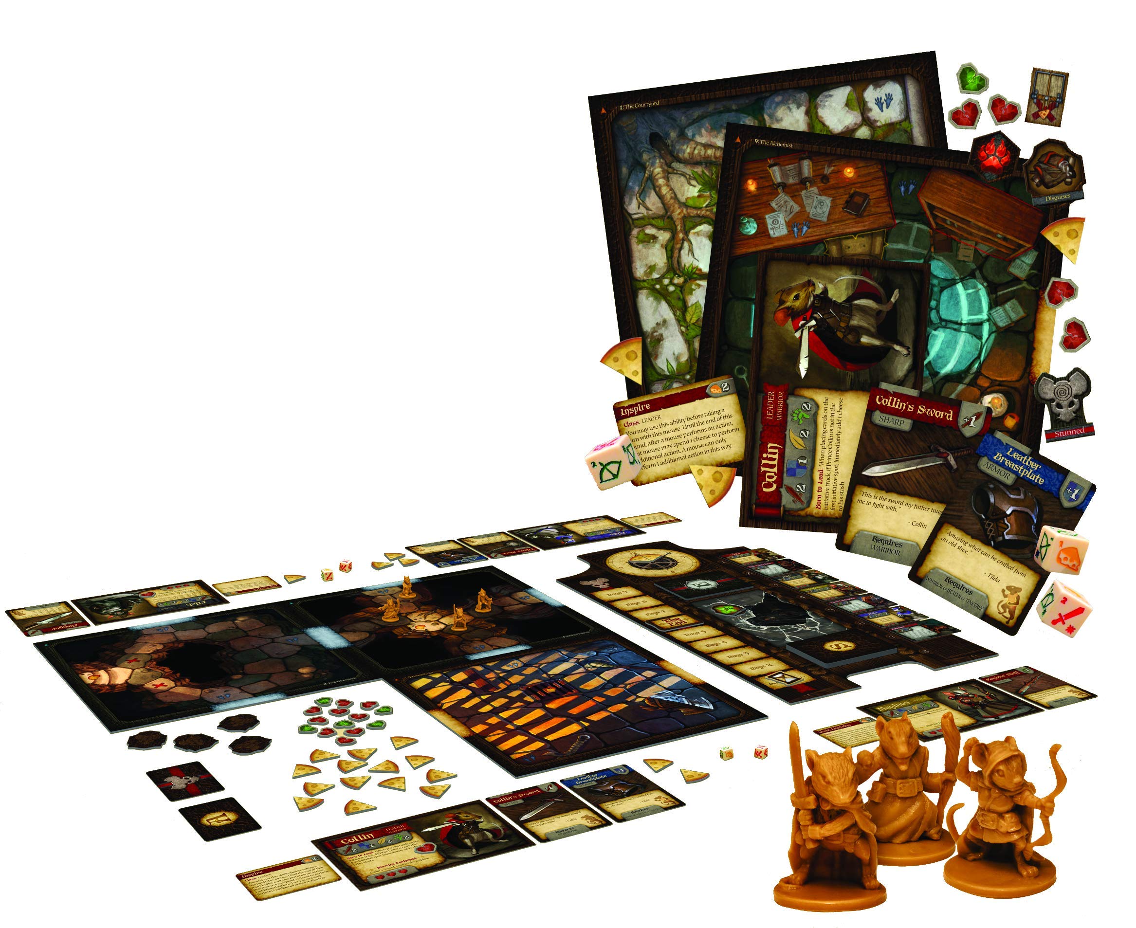 Asmodee Mice and Mystics Dedicated Deck Card Game | 1-4 Players | 120 Min | Ages 8+