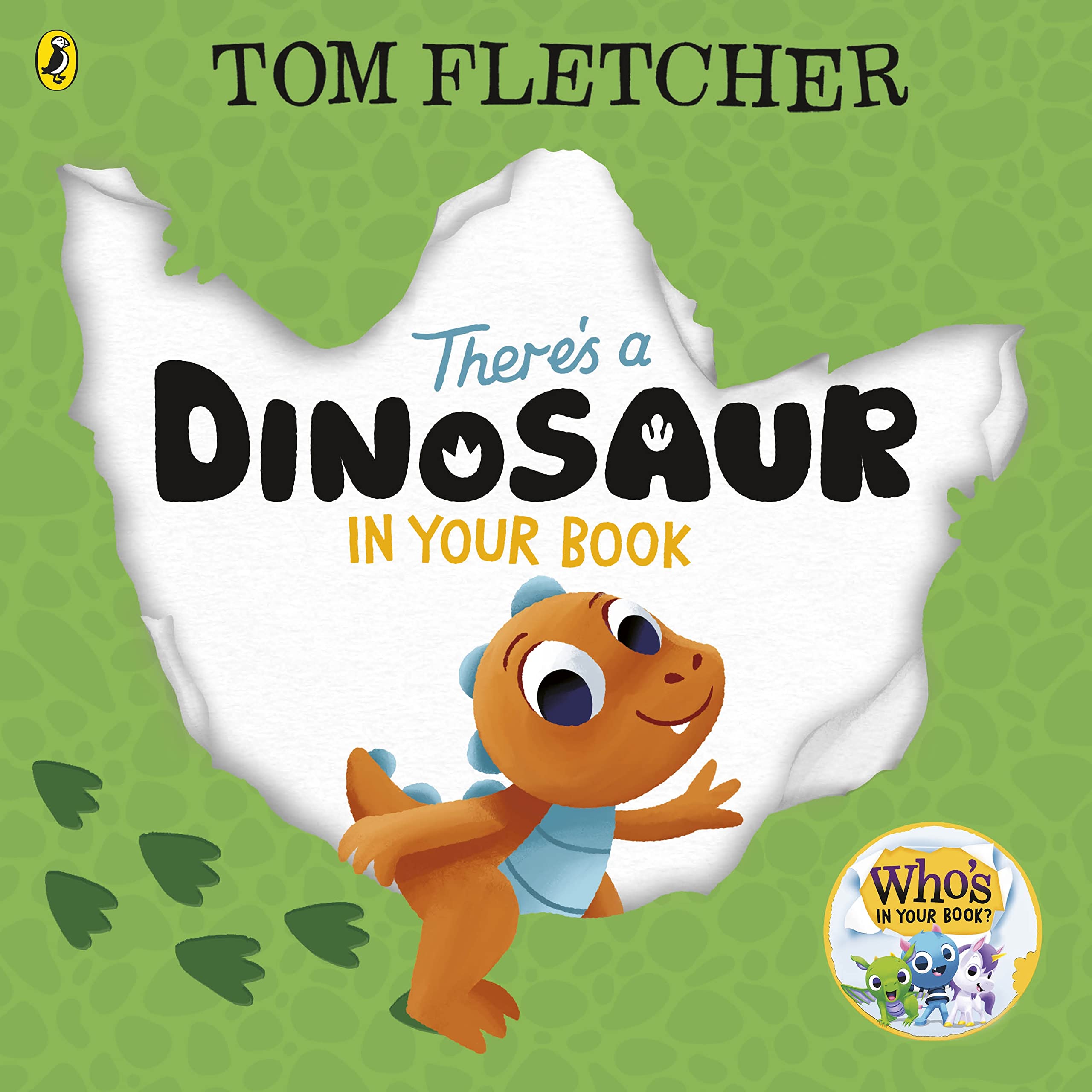 Puffin There's a Dinosaur in Your Book - Interactive Picture Book for Ages 2-4 1