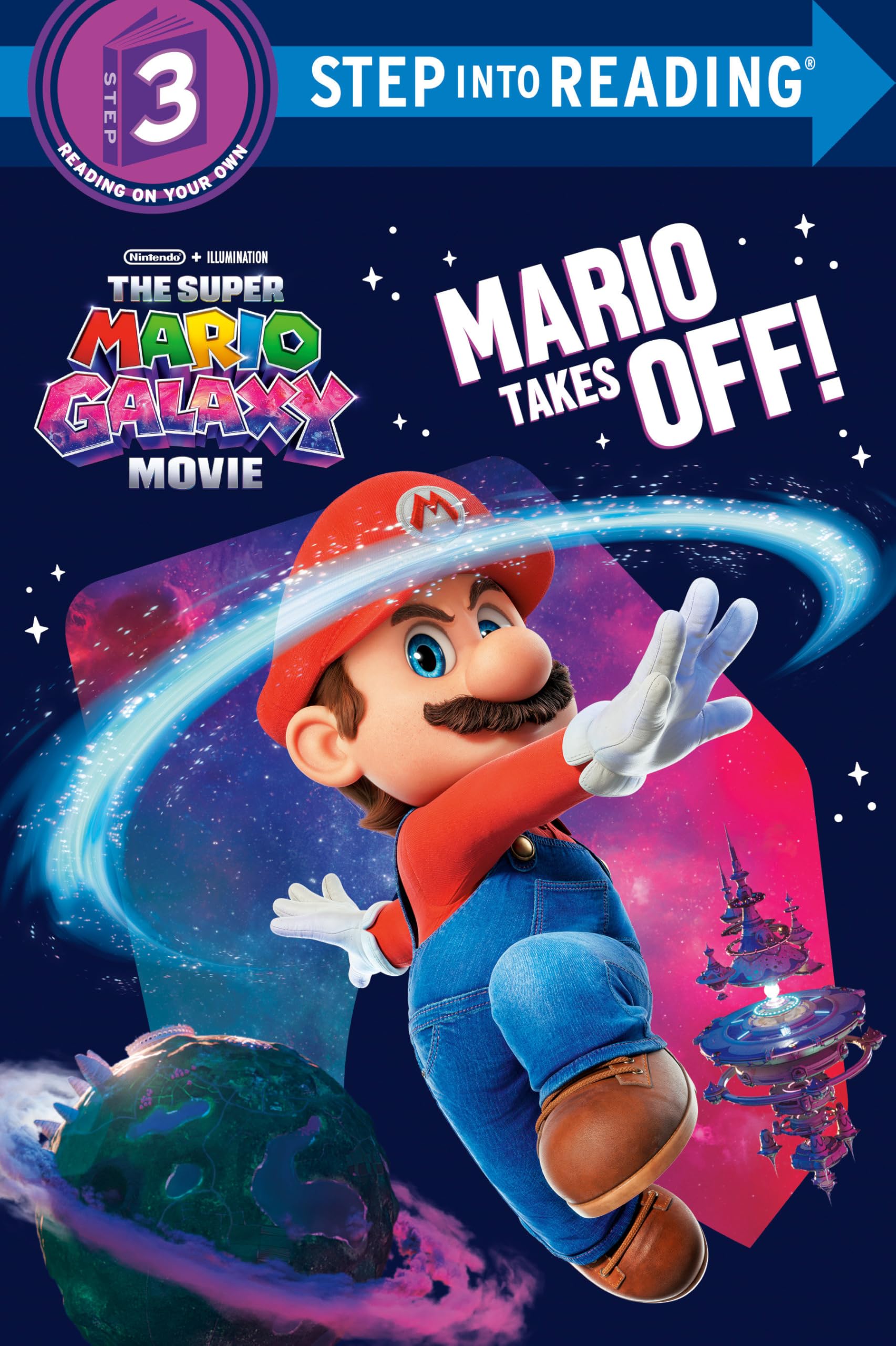 Random House Books for Young Readers The Super Mario Galaxy Movie: Mario Takes Off! | Paperback | Ages 4-7 1