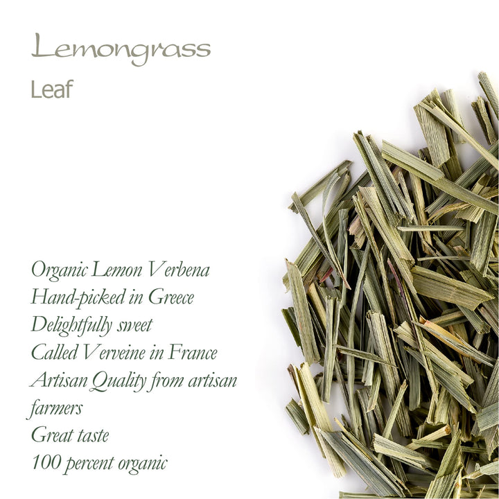 Lemon Grass Organic Herbal Tea - Lemony Sweetness - Lemongrass from Asia
