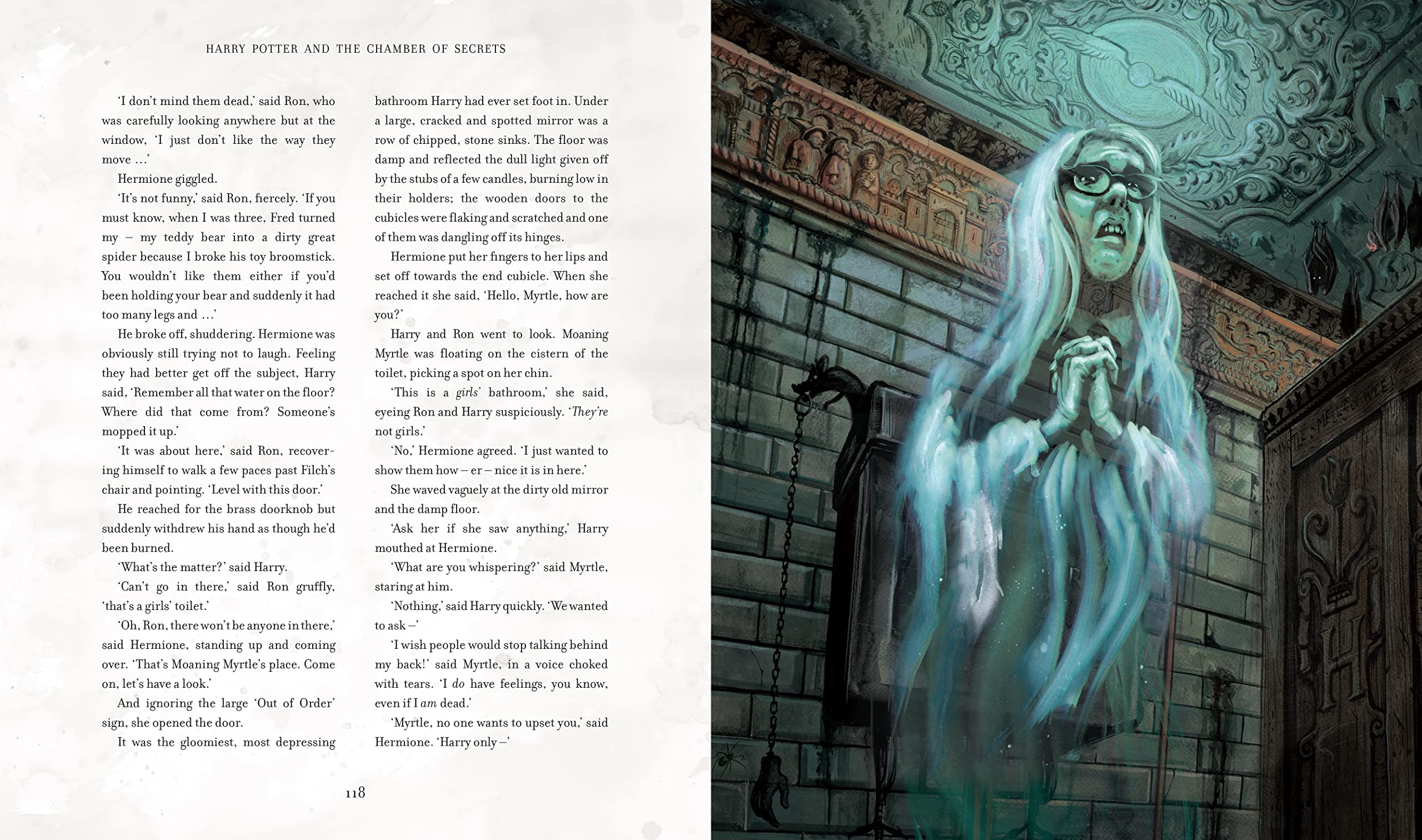 Harry Potter and the Chamber of Secrets: Illustrated Edition - Hardcover | 272 Pages | Ages 7+ 5