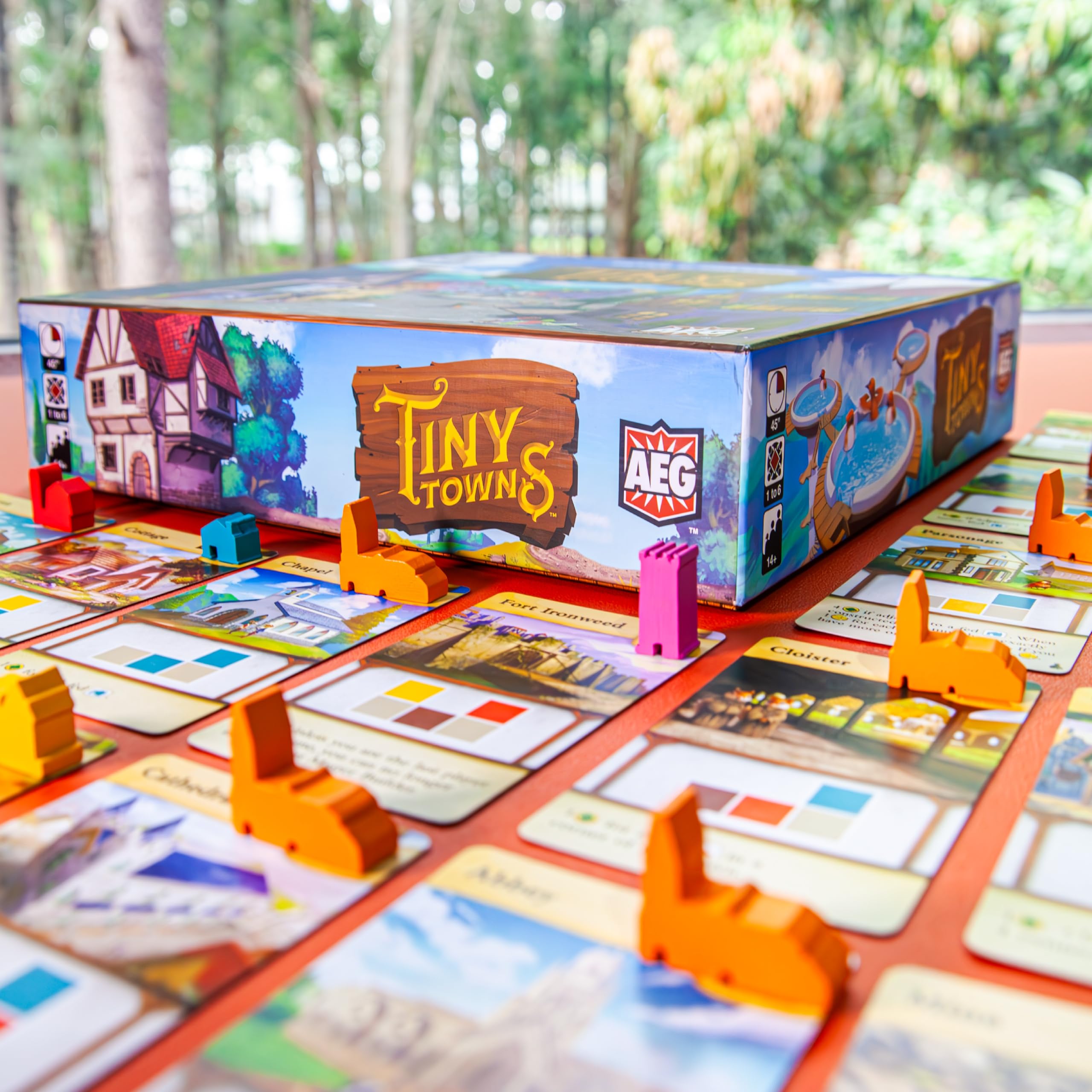 Alderac Entertainment Group Tiny Towns Brettspiel 8
