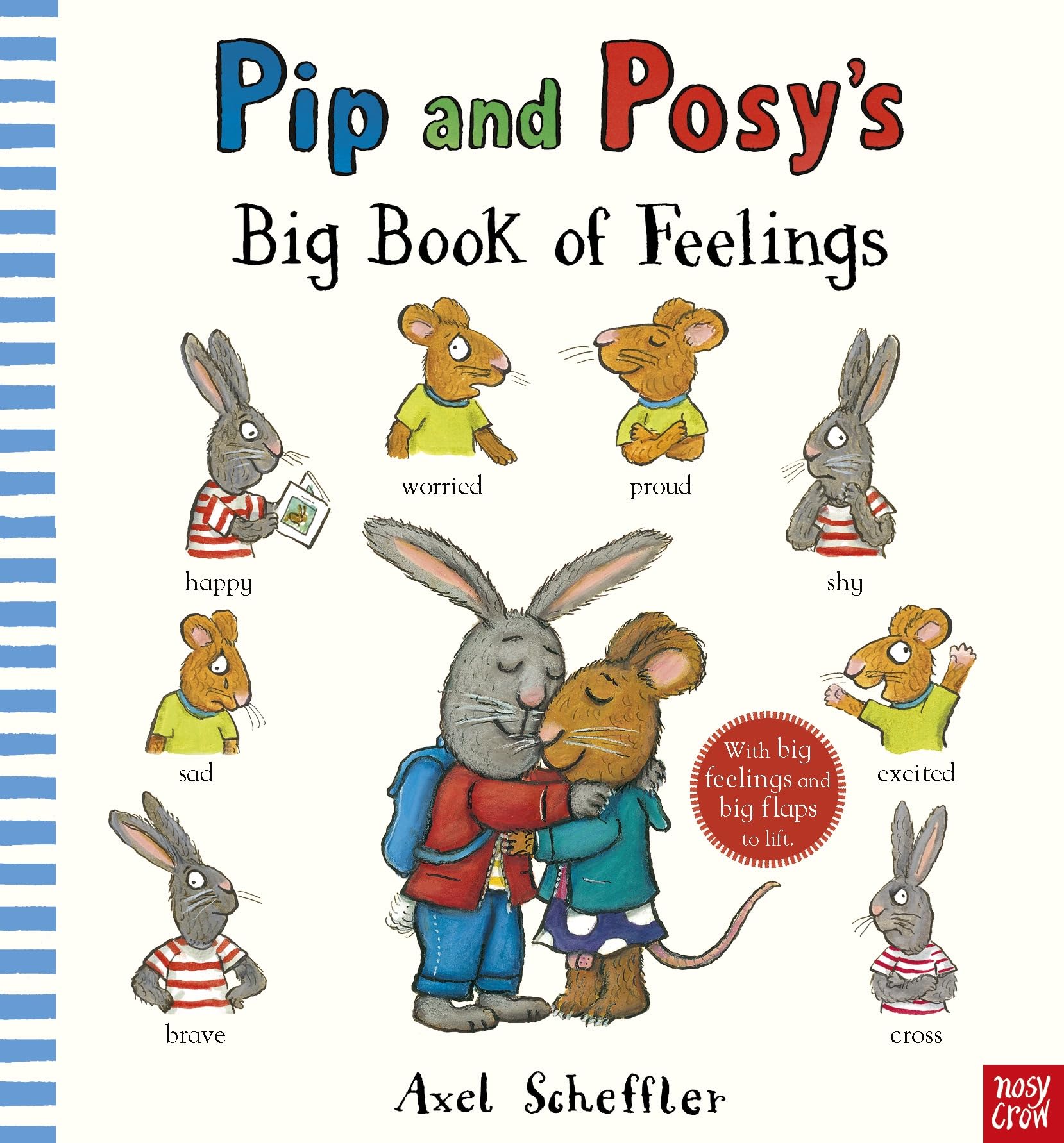 Nosy Crow Pip and Posy - Emotions & Feelings Board Book | Ages 2-5