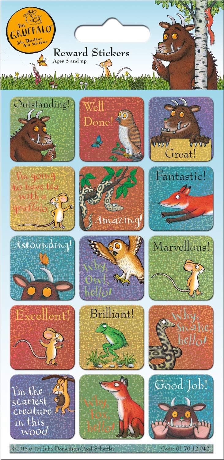 Paper Projects The Gruffalo Super Sticker Pack - Foil & Mega Sticker Bundle 3