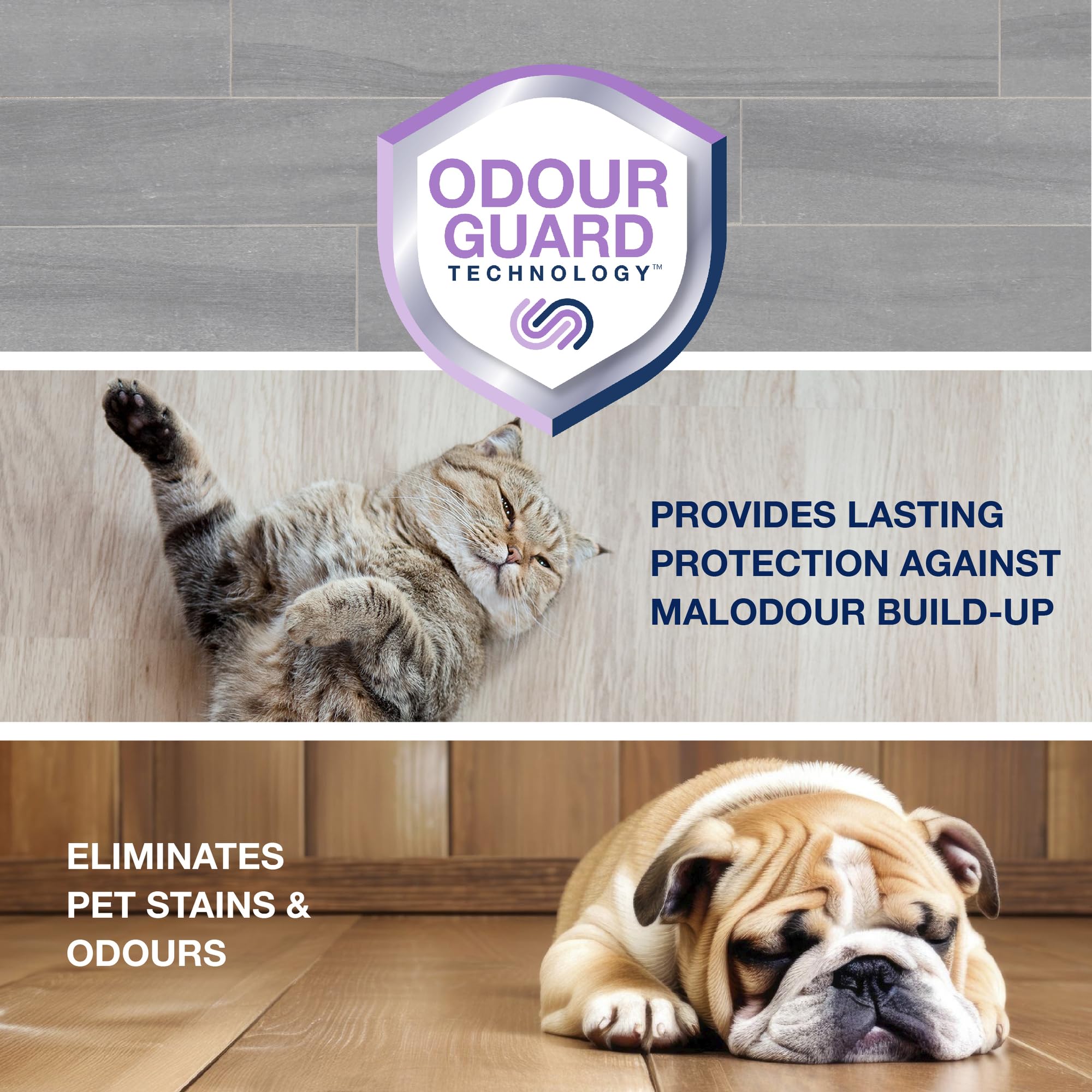 Bona Pet Wood Floor Deep Cleaner - Pet Stain & Odour Neutralizer | Residue Free | 1 Litre 3