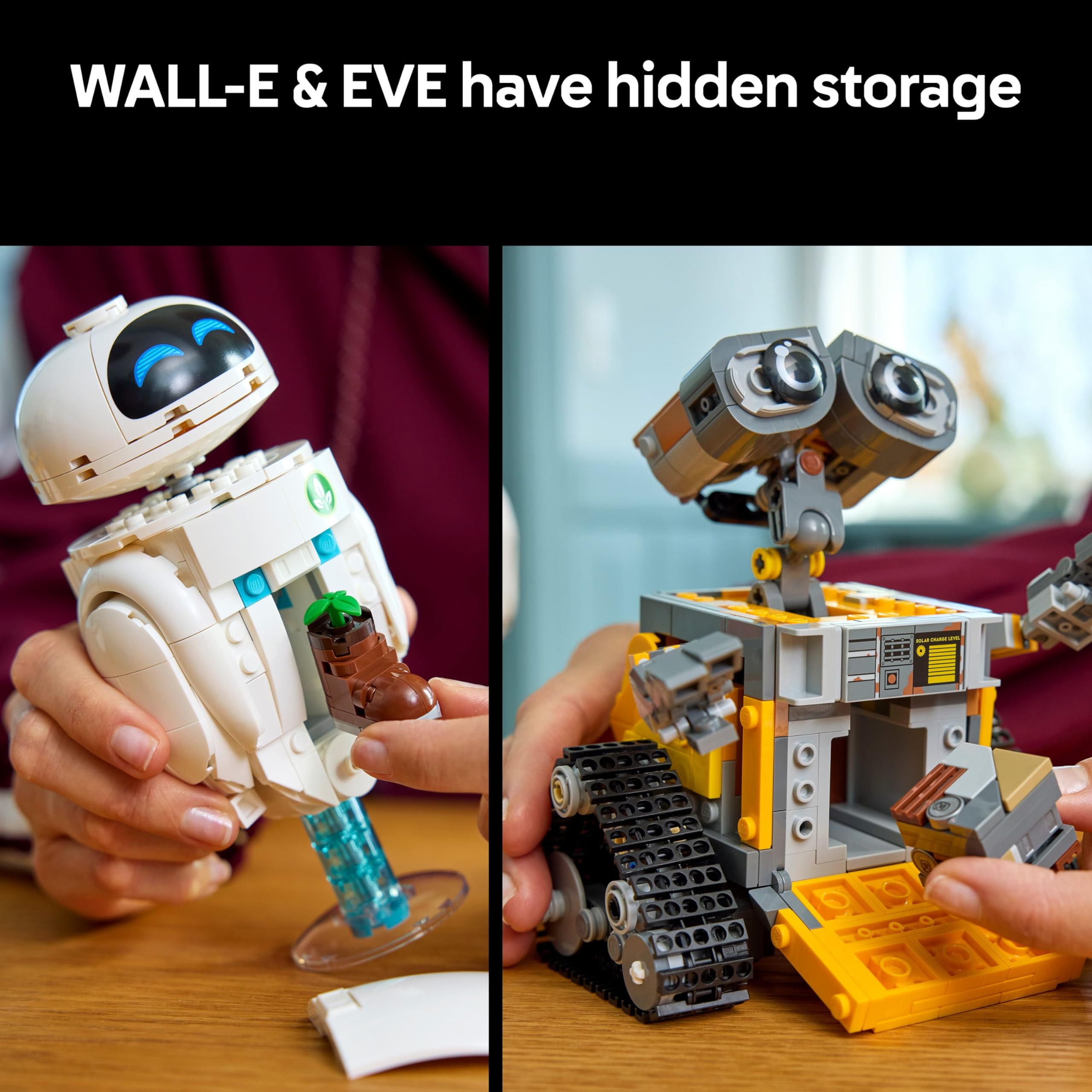 LEGO Disney Pixar WALL-E and EVE 43279 Building Set for Adults | 811 Pieces | Ages 18+ 3