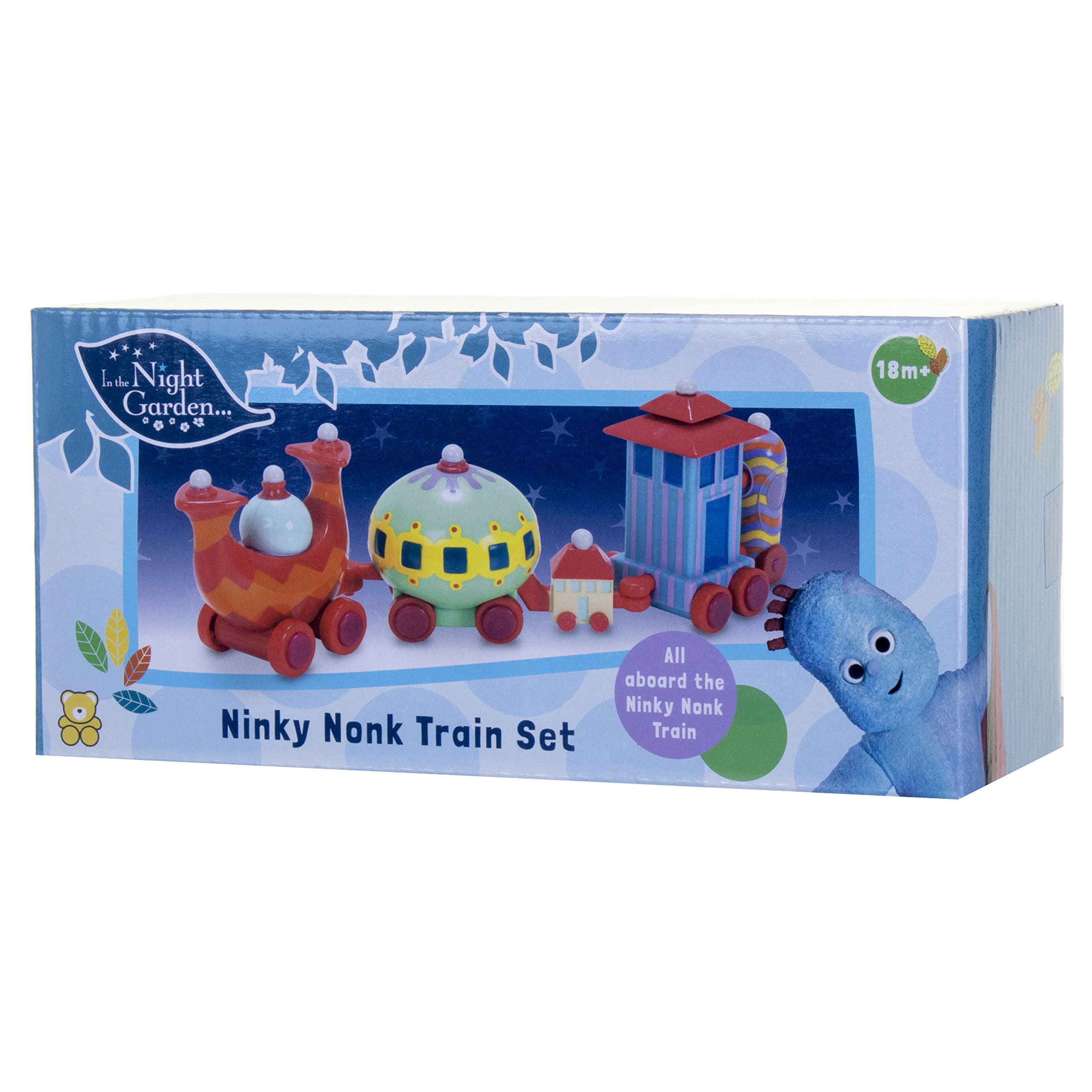 In the Night Garden Ninky Nonk Train Set - 5 Colorful Connectable Carriages | Multicolor | Ages 18m+ 5