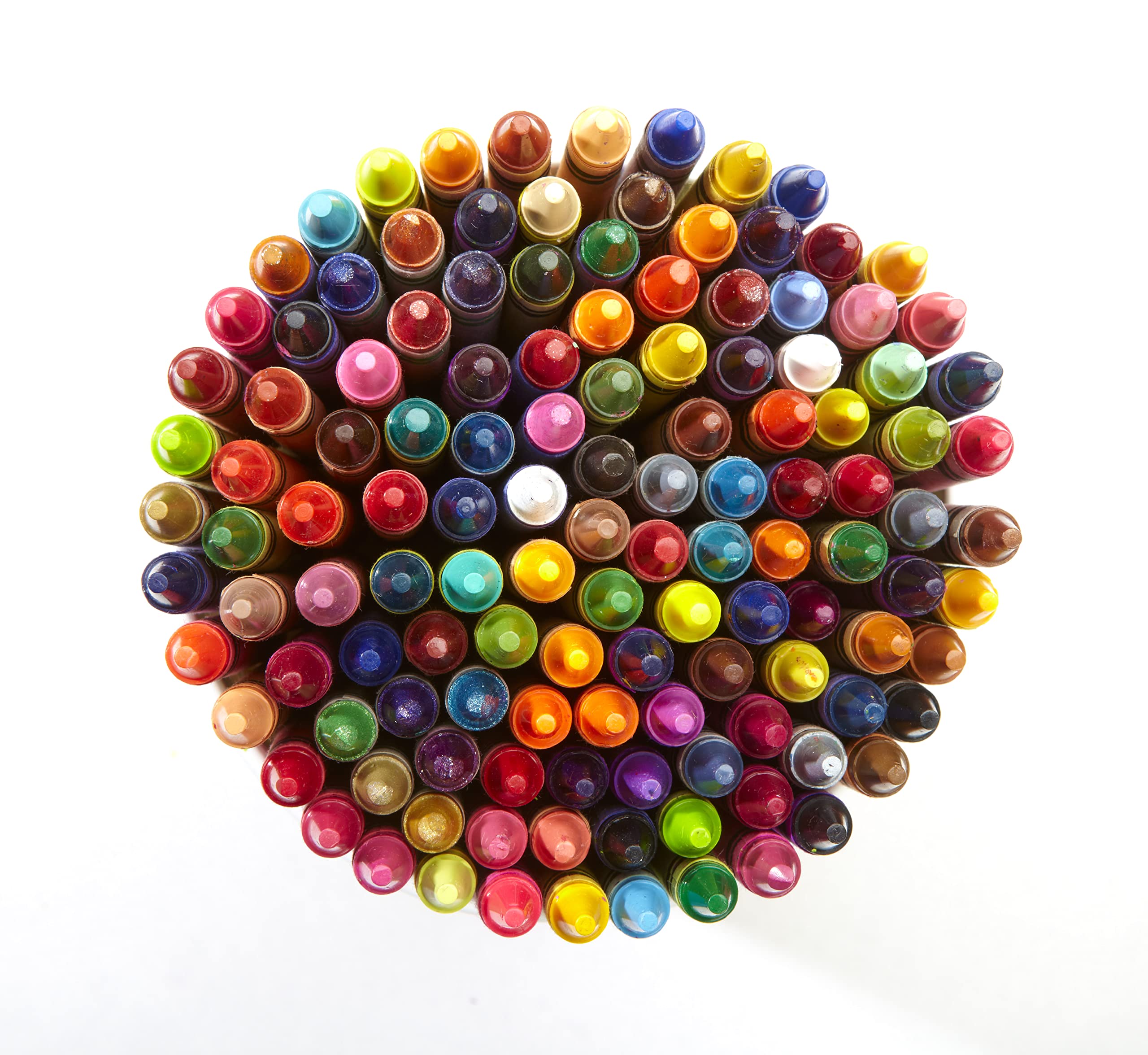 CRAYOLA MyFirst Crayons - Assorted Colours (Pack of 144) | Easy Grip, Washable, Unwrapped 3