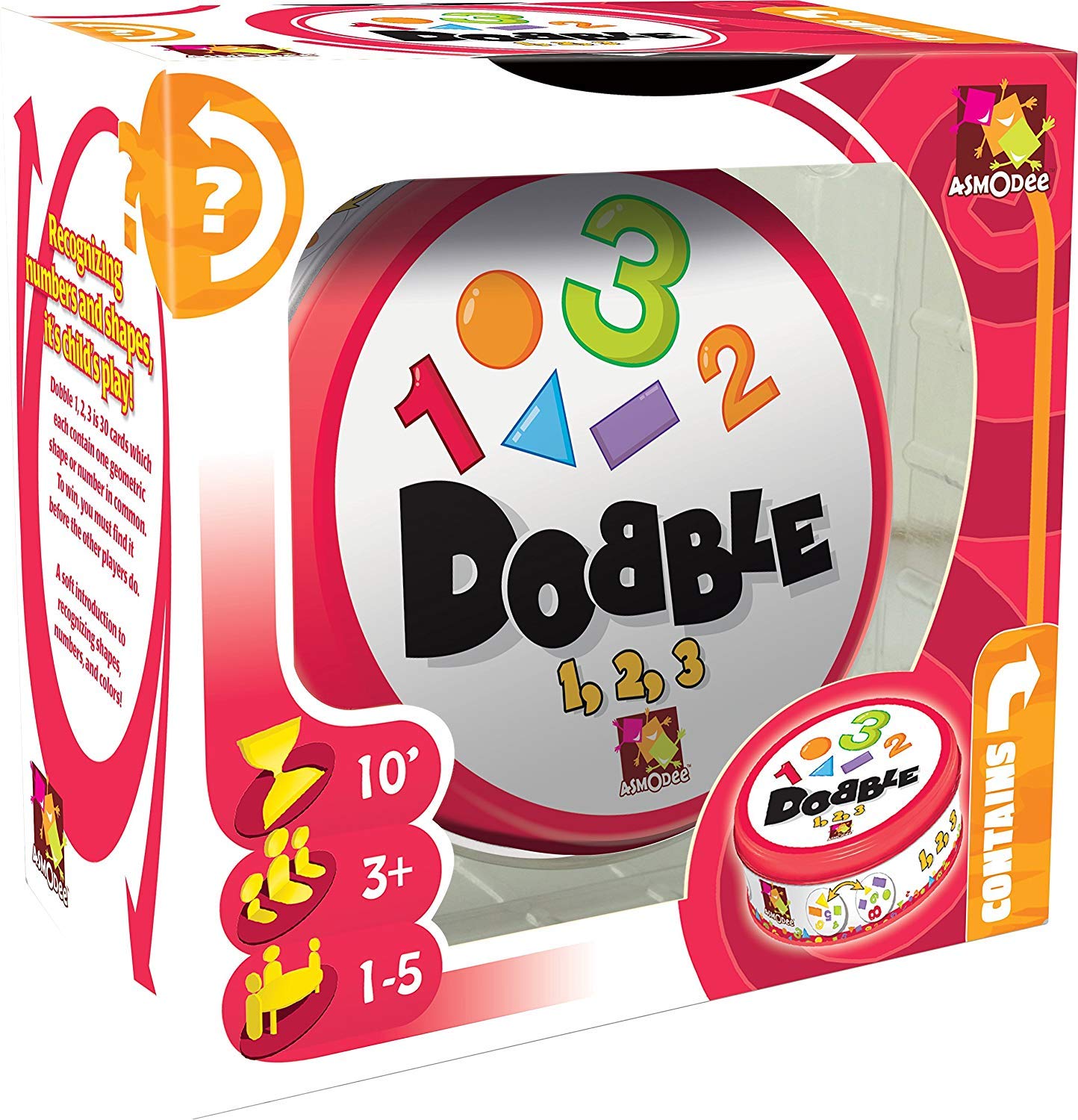 Asmodee Dobble 1 2 3 Card Game 1