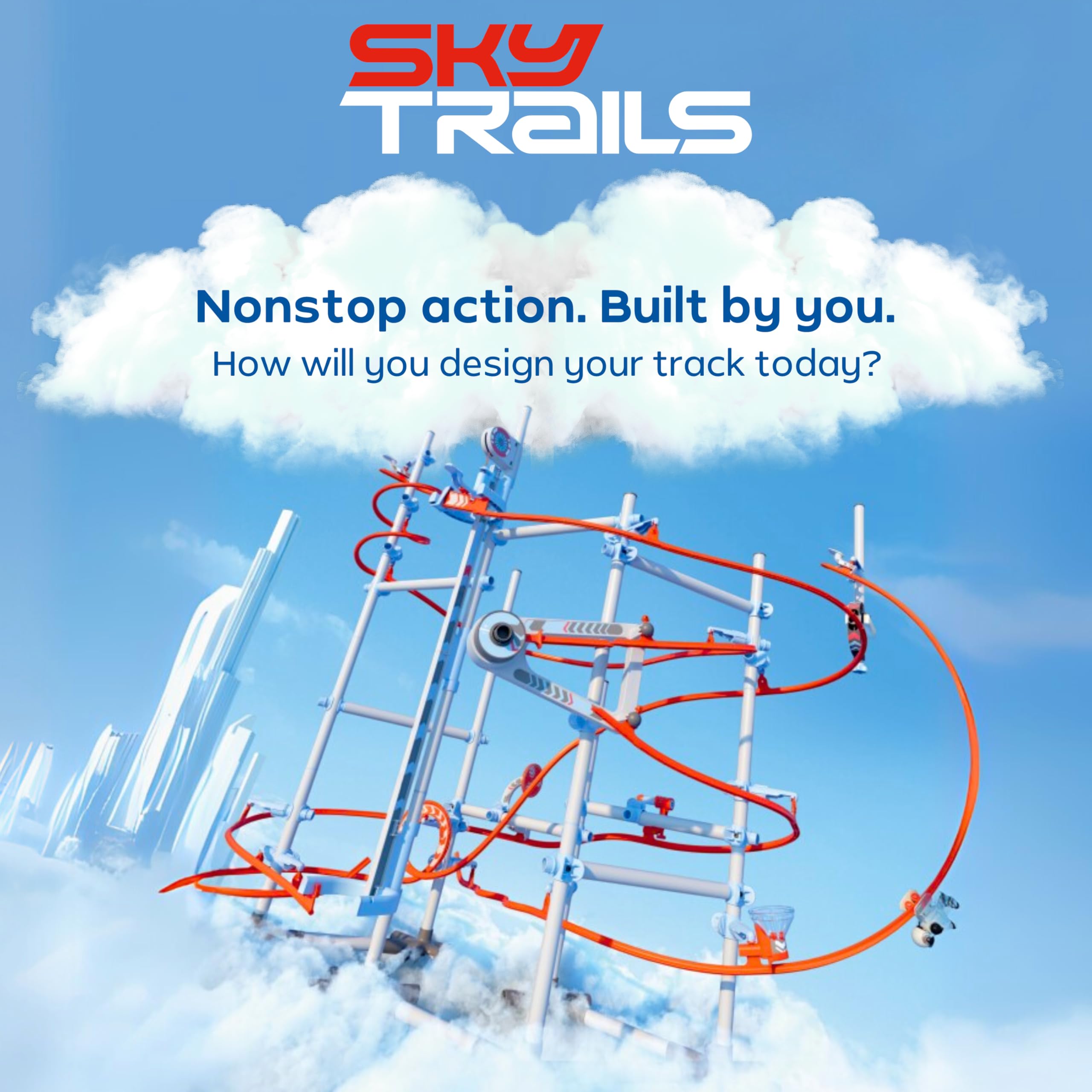 Sky Trails Starter Kit - Building Toy for Kids 7+ with 231 Pieces