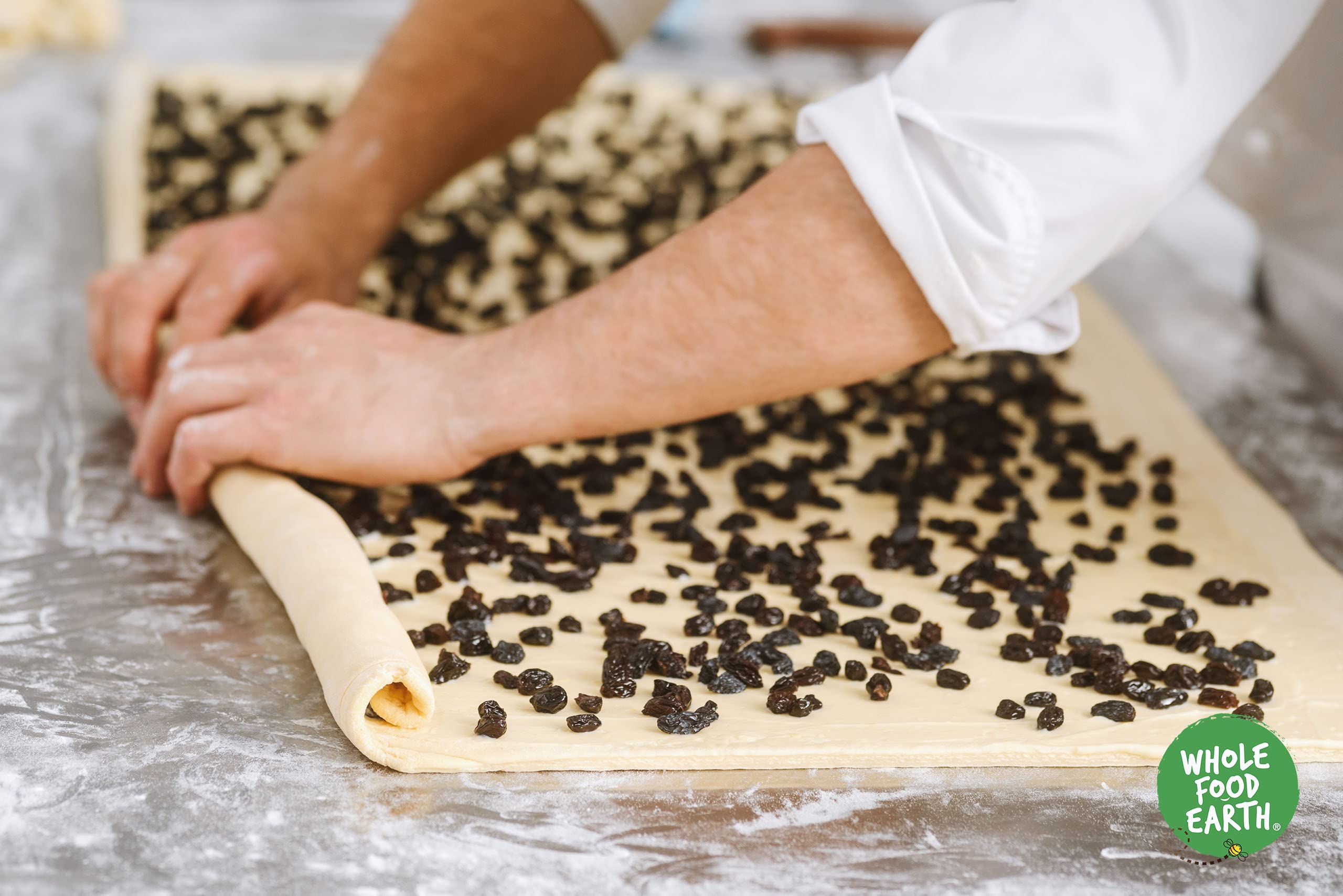 Wholefood Earth Organic Raisins – 1 kg | GMO Free | Vegan | Source of Fibre 6