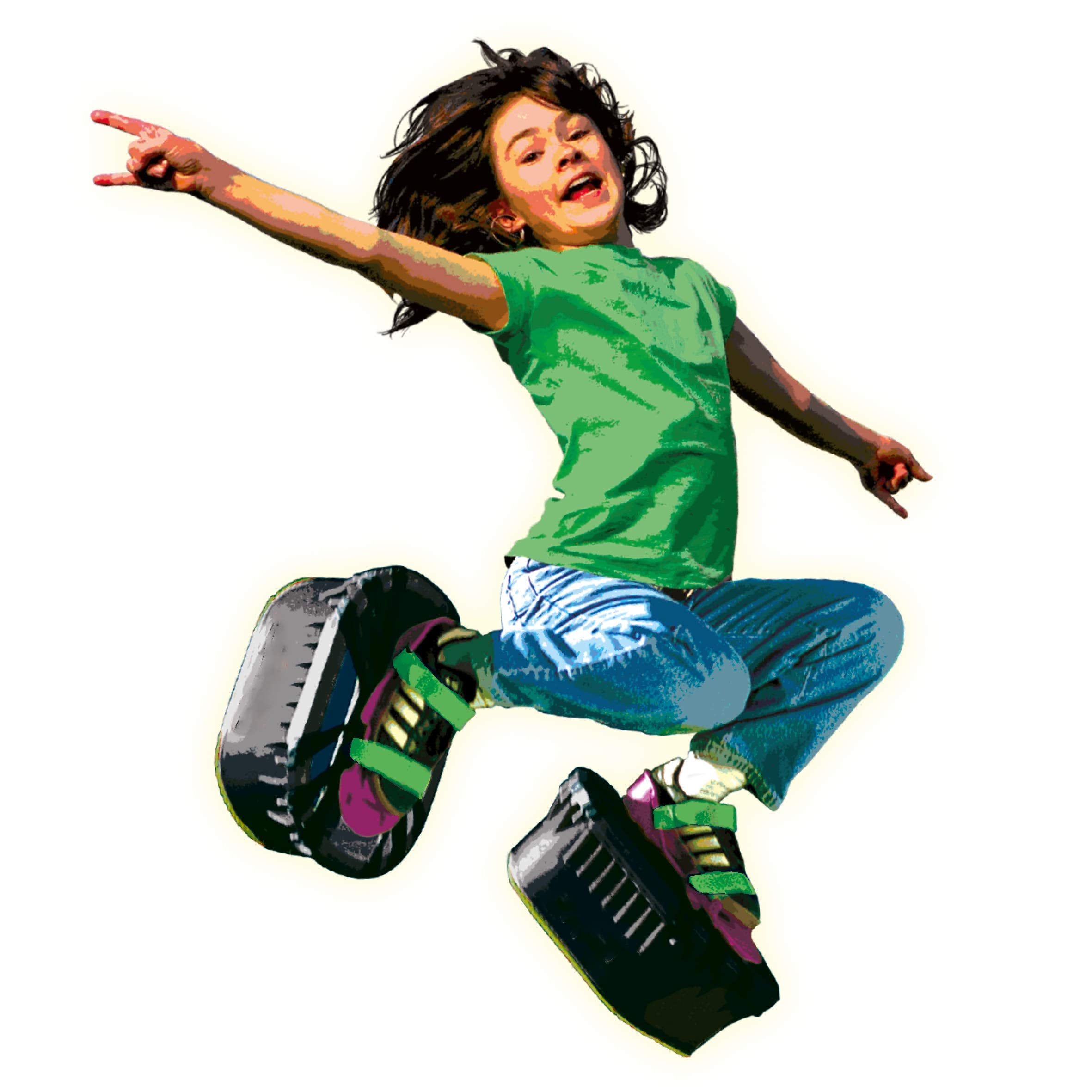 Moon Shoes 71449 Strap-On Foam Pogo Sticks - Develop Balance & Coordination, Ages 7+ 6
