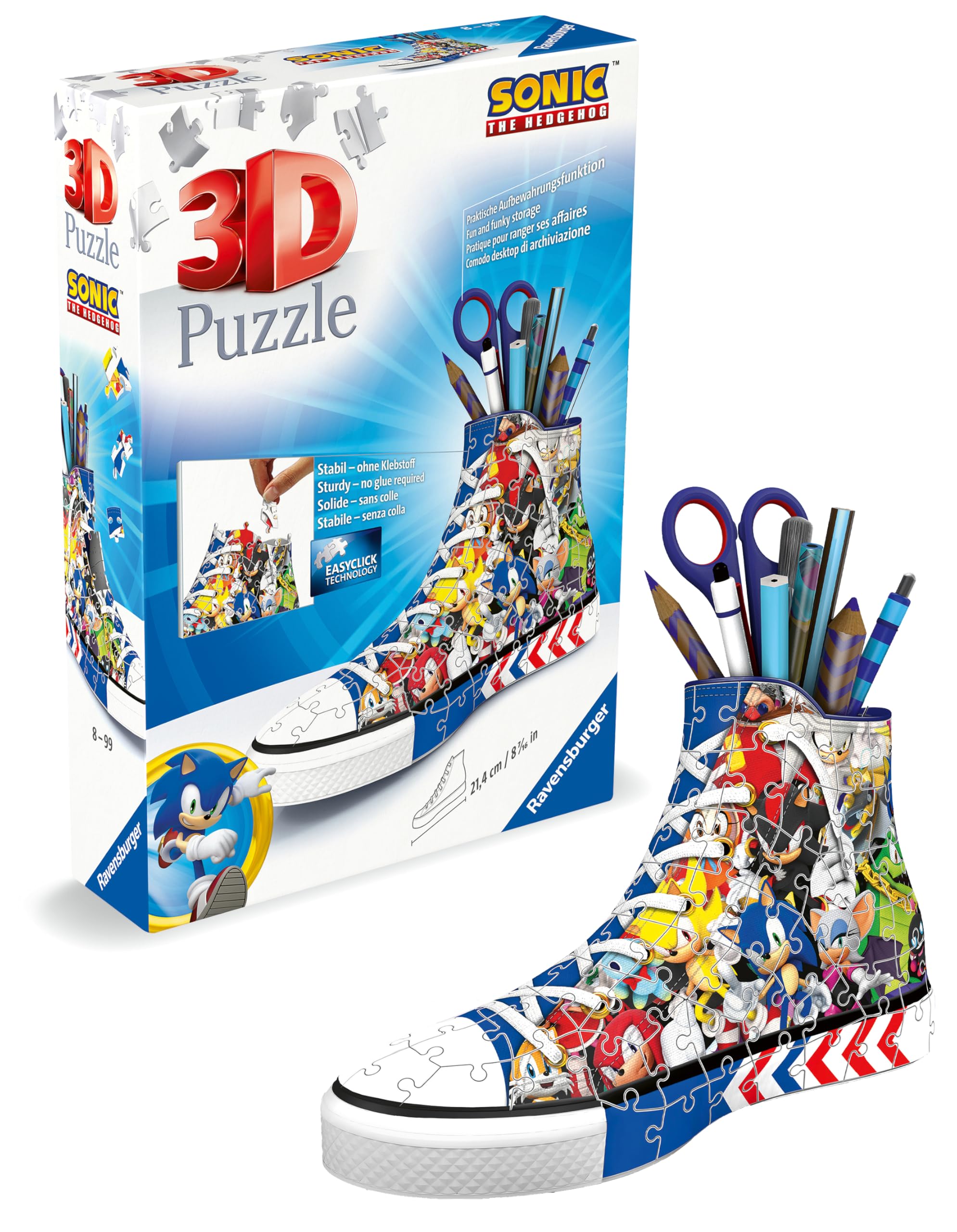 Ravensburger Sonic The Hedgehog 3D Puzzle - 108 Pieces for Ages 8+ 1
