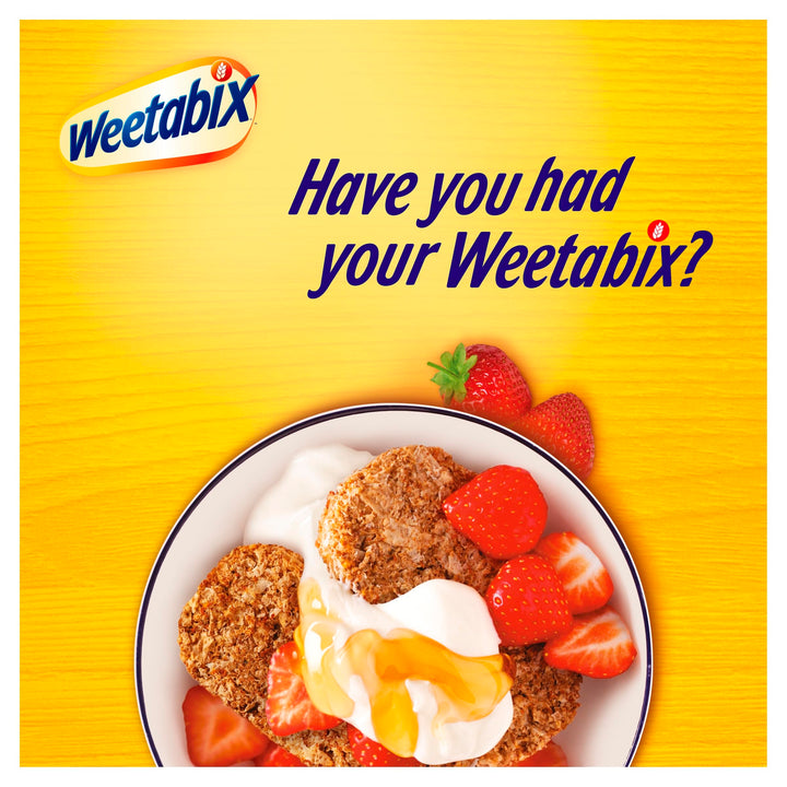 Weetabix - Breakfast Biscuits Packed with Fibre, High in Vitamin D, Low Sugar & Salt, 12 Biscuits (215g)
