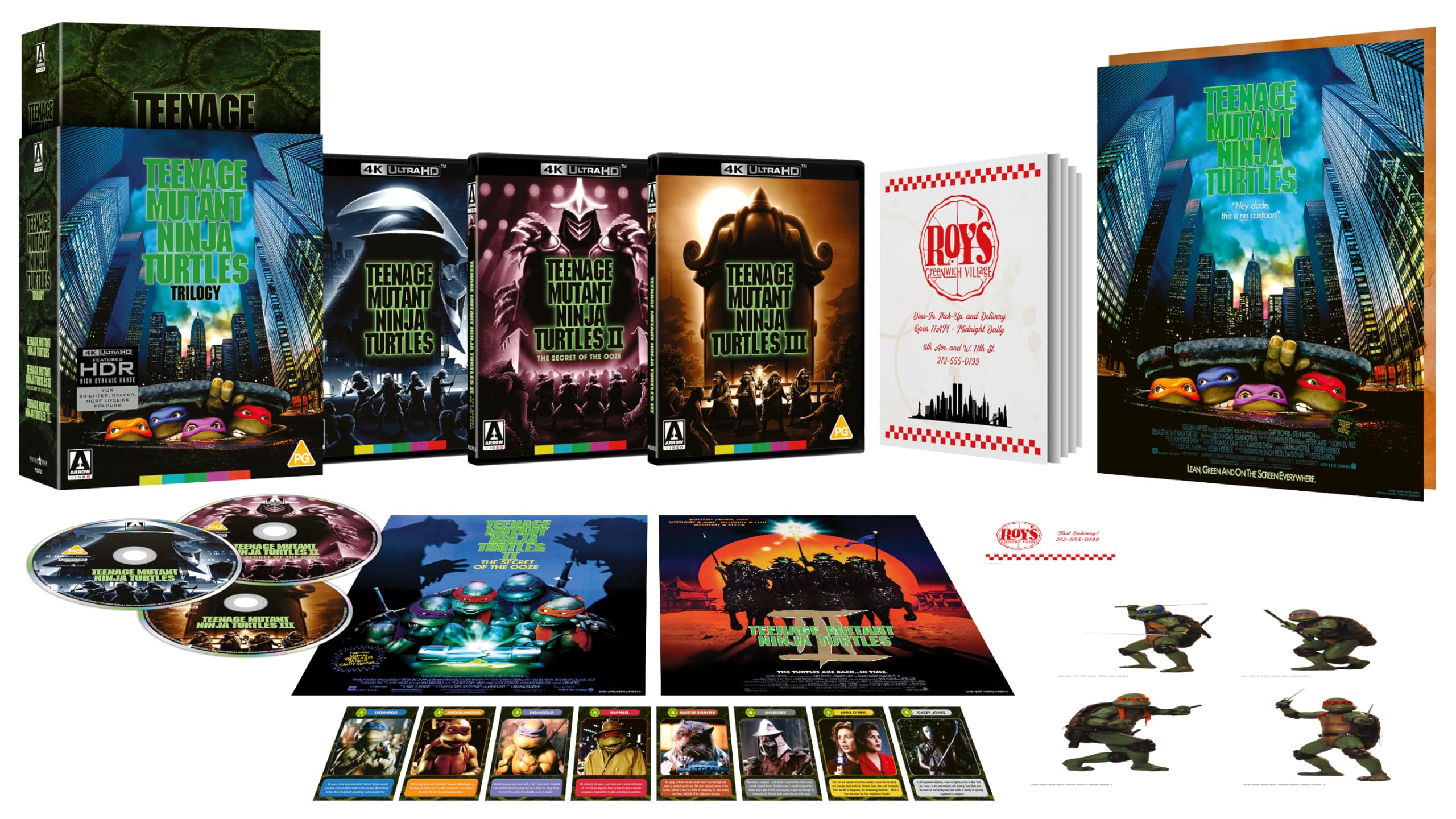 Teenage Mutant Ninja Turtles Trilogy [4K UHD Blu-ray] 1