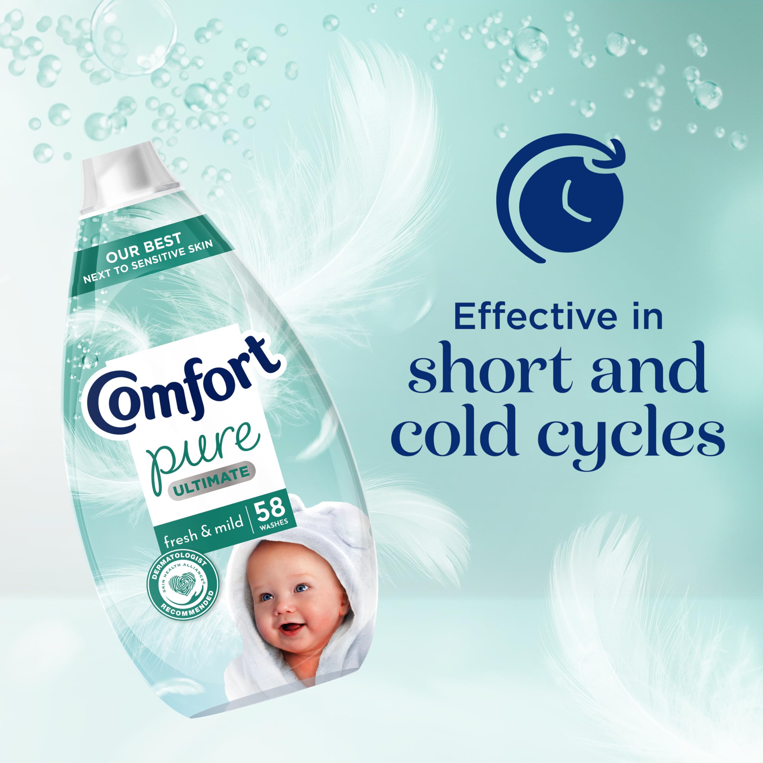 Comfort - Pure Ultimate Fresh &amp; Mild Ultrakonzentrierter Weichspüler 3