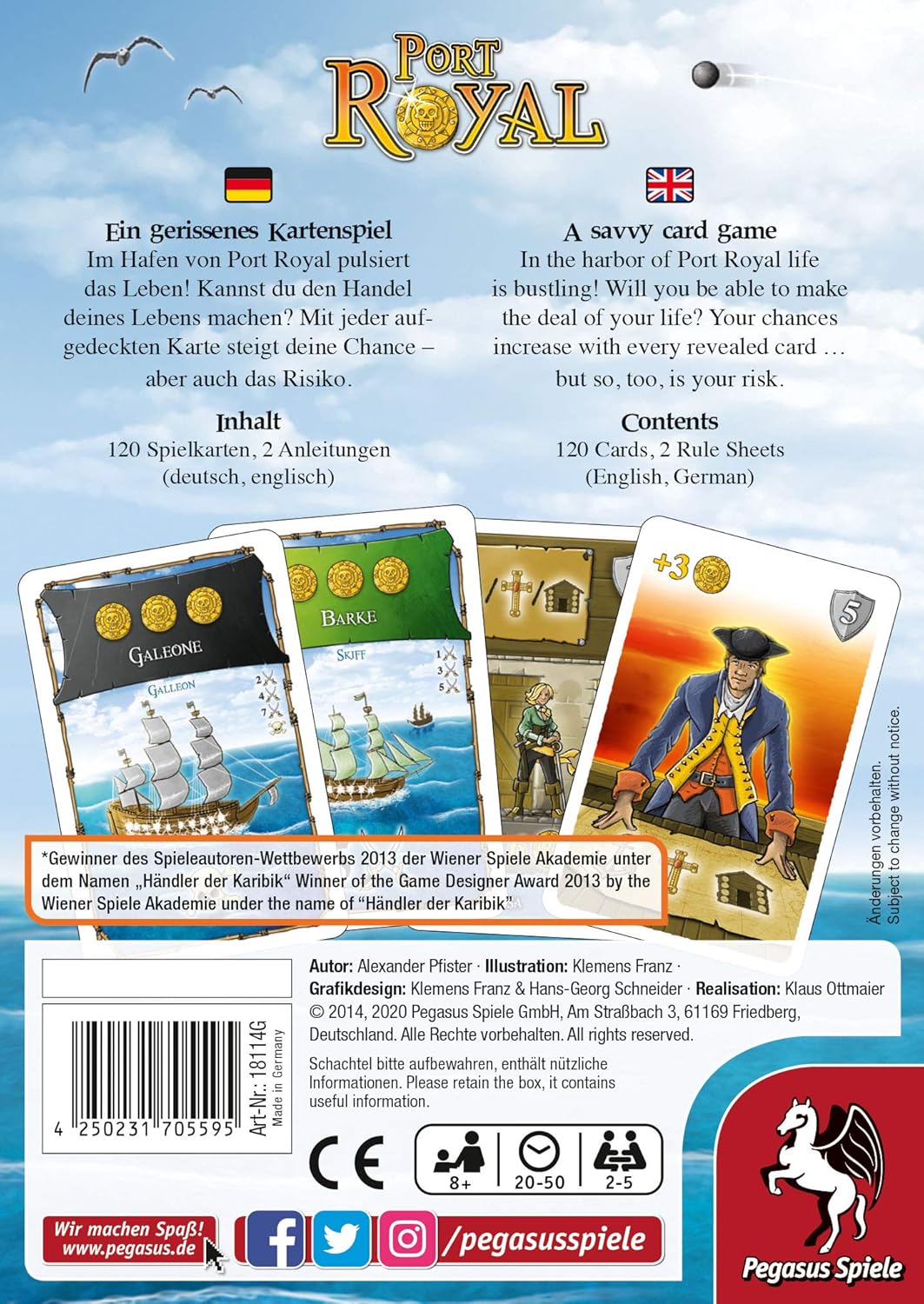 Port Royal Card Game