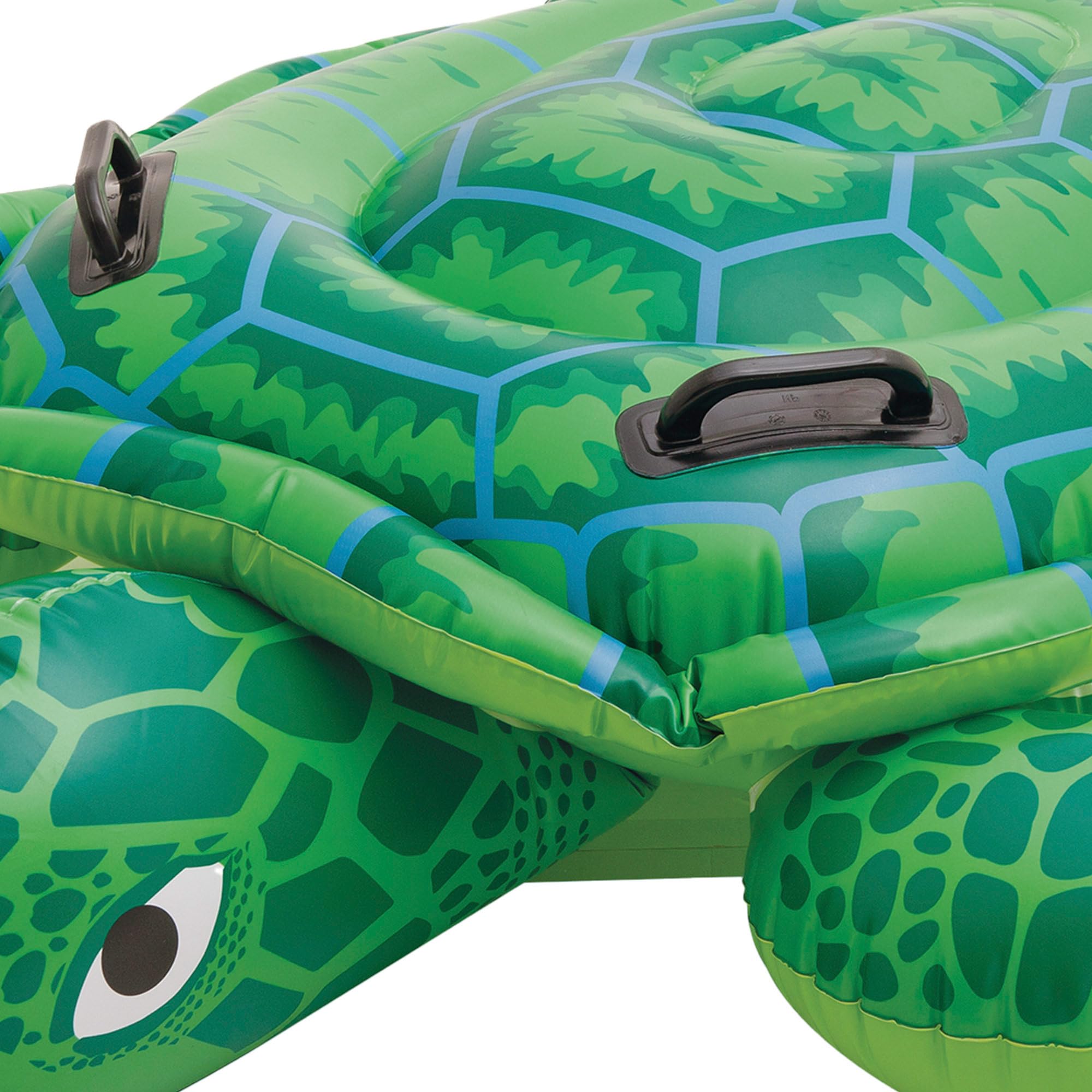 Intex Lil' Sea Turtle Ride On Pool & Beach Toy - 1.50m x 1.27m | Durable Vinyl 3