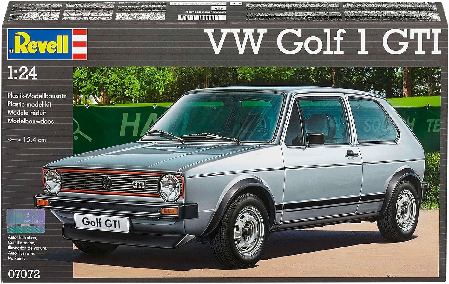Revell VW Golf 1 GTI Model Kit - 121-Piece Building Set for Ages 10+ 6